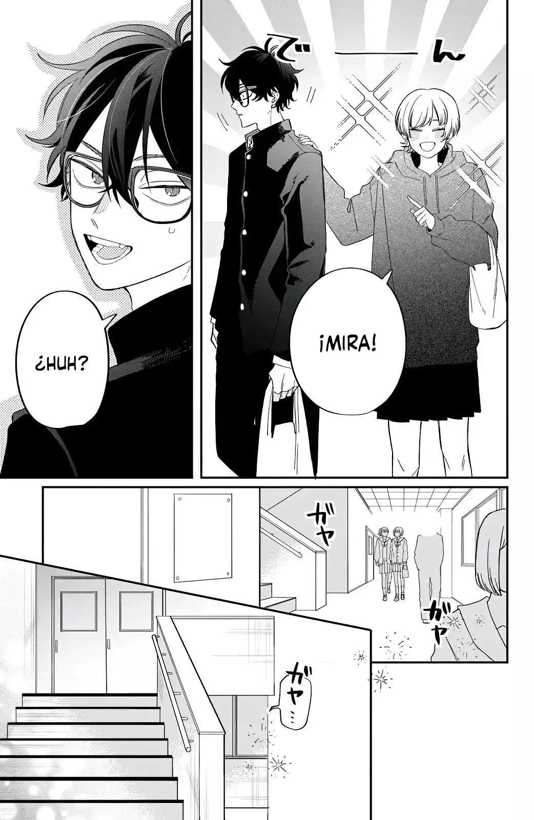 Megane, Tokidoki, Yankee-kun Capitulo 29: Sé valiente página 6