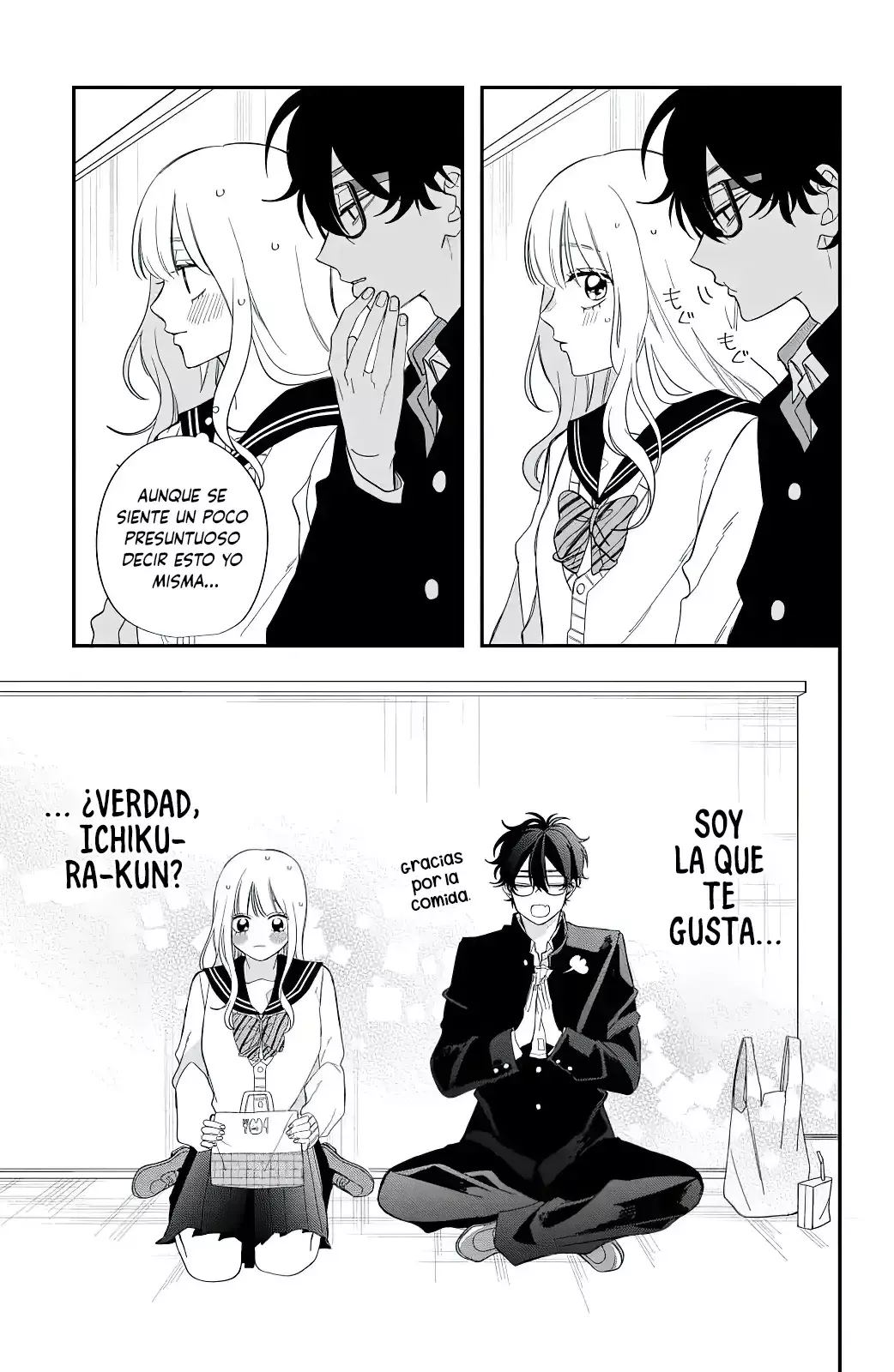 Megane, Tokidoki, Yankee-kun Capitulo 29: Sé valiente página 8