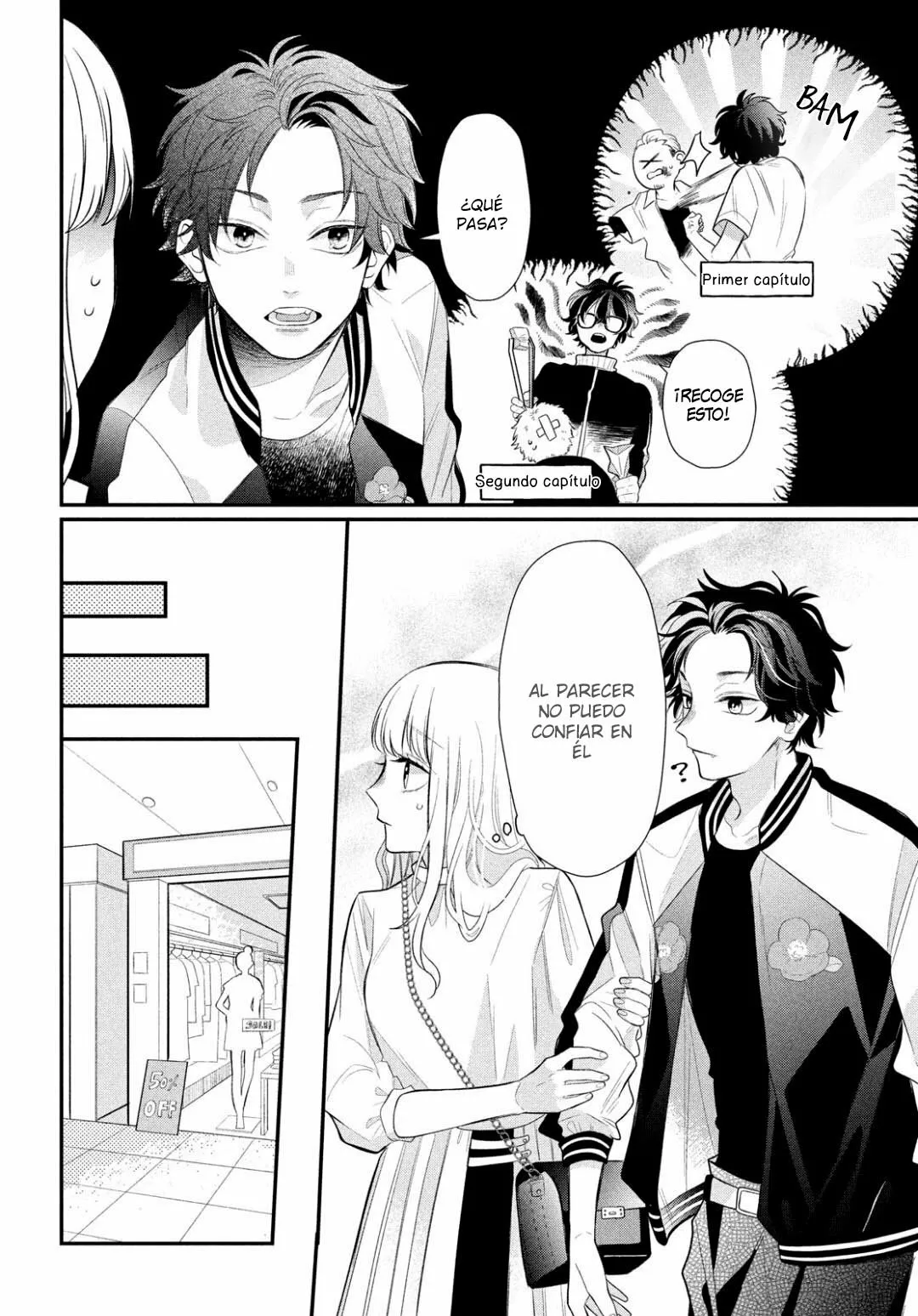 Megane, Tokidoki, Yankee-kun Capitulo 3: El Yankee y La Reunión de Clases página 11