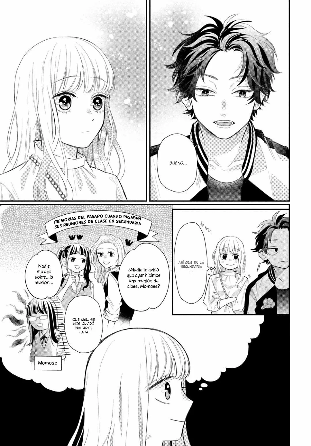 Megane, Tokidoki, Yankee-kun Capitulo 3: El Yankee y La Reunión de Clases página 14