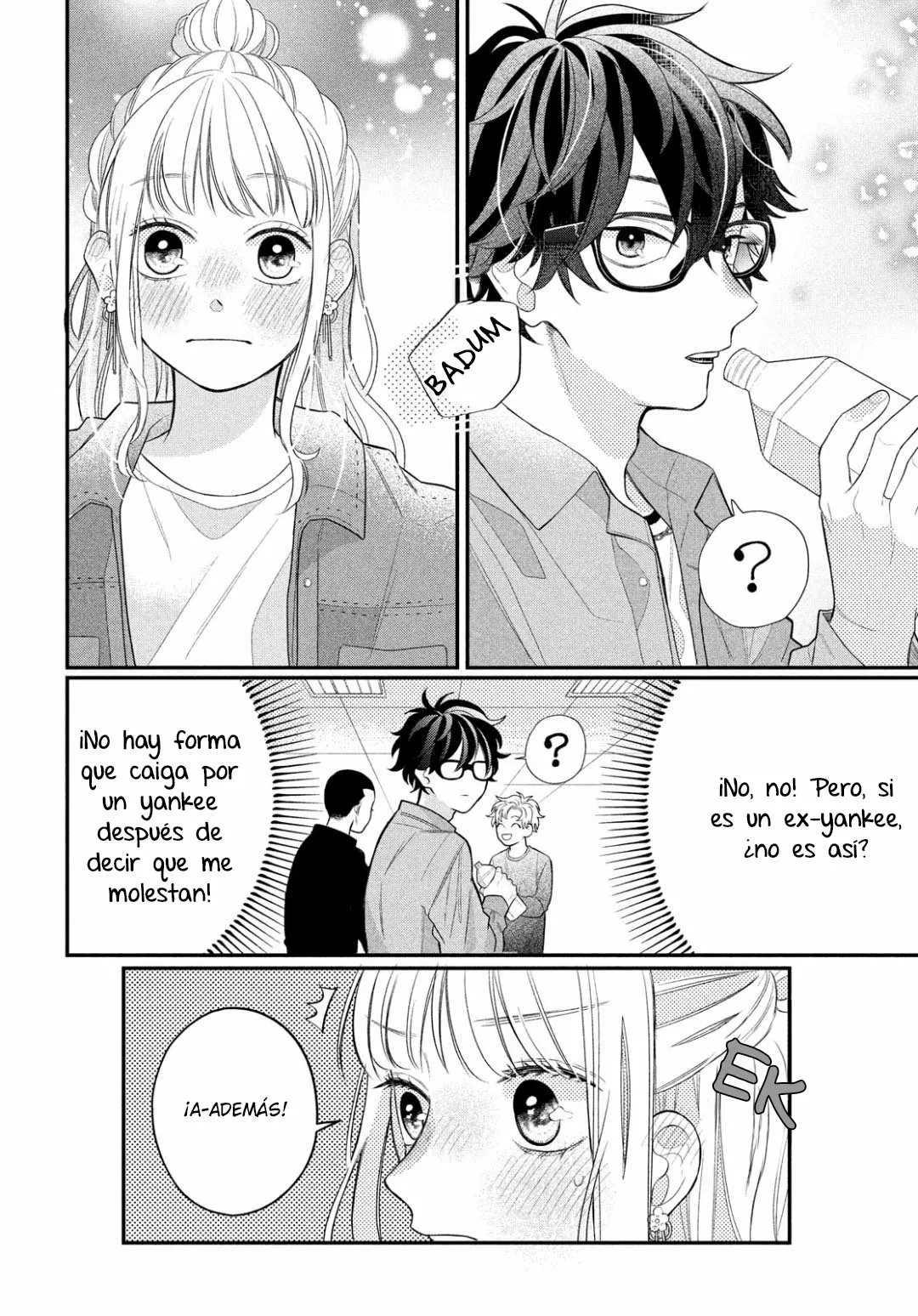 Megane, Tokidoki, Yankee-kun Capitulo 3: El Yankee y La Reunión de Clases página 27