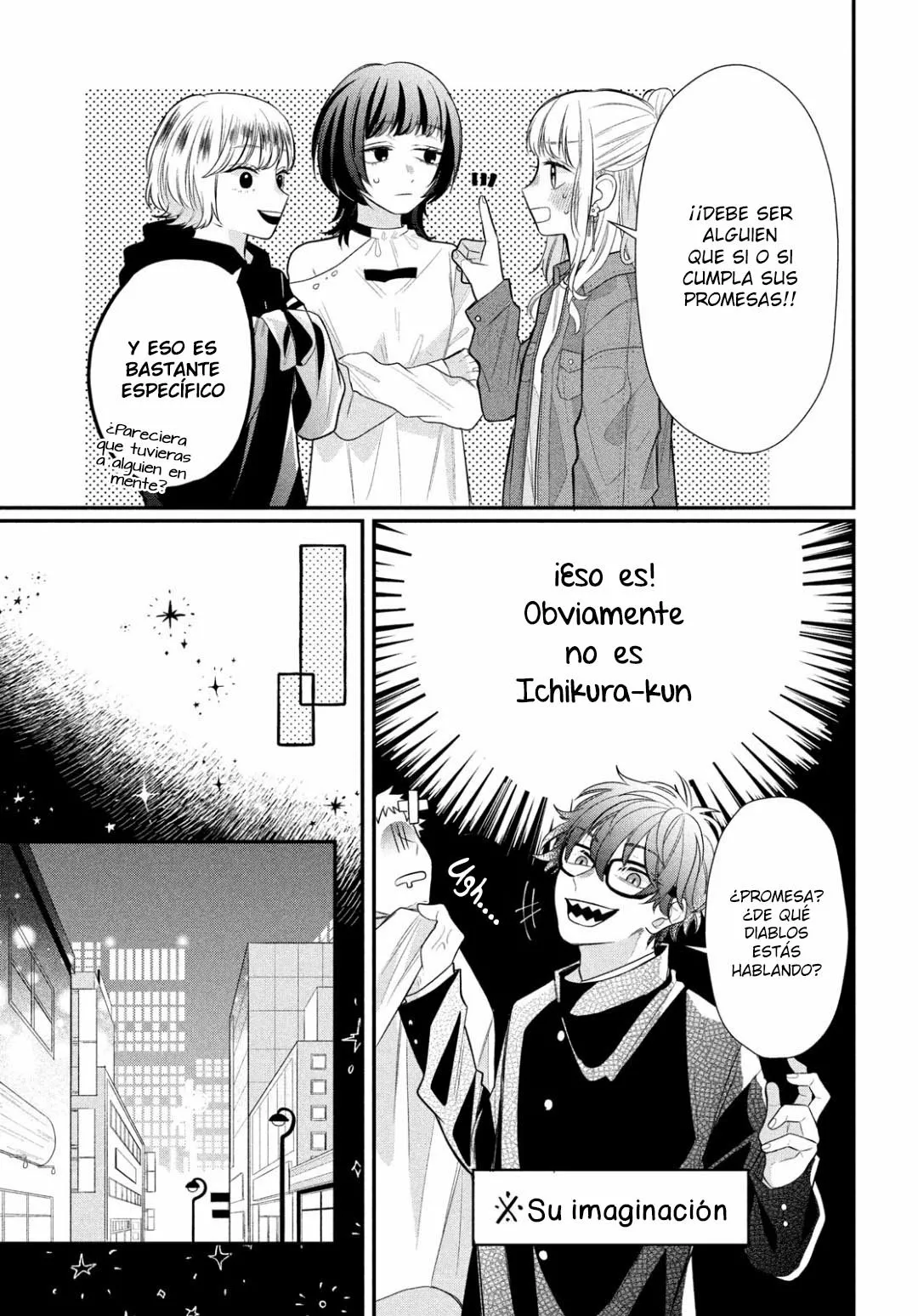 Megane, Tokidoki, Yankee-kun Capitulo 3: El Yankee y La Reunión de Clases página 28