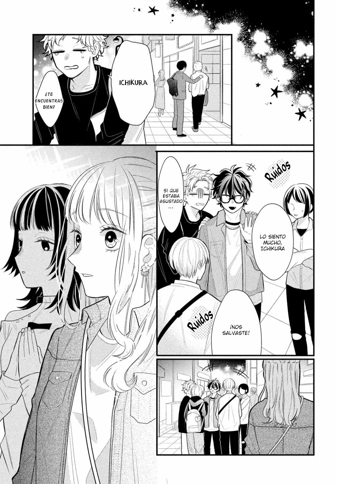 Megane, Tokidoki, Yankee-kun Capitulo 3: El Yankee y La Reunión de Clases página 34