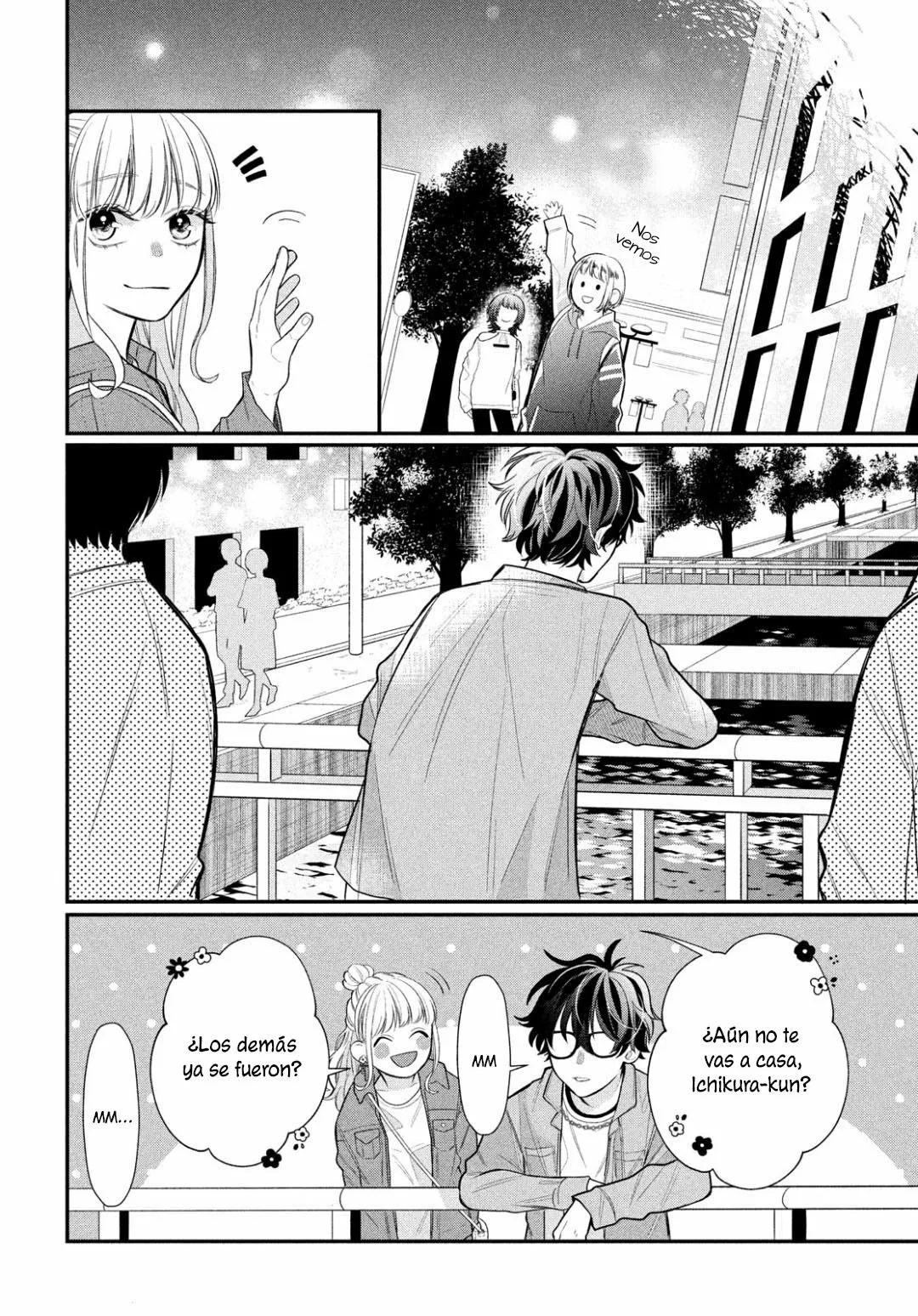 Megane, Tokidoki, Yankee-kun Capitulo 3: El Yankee y La Reunión de Clases página 35