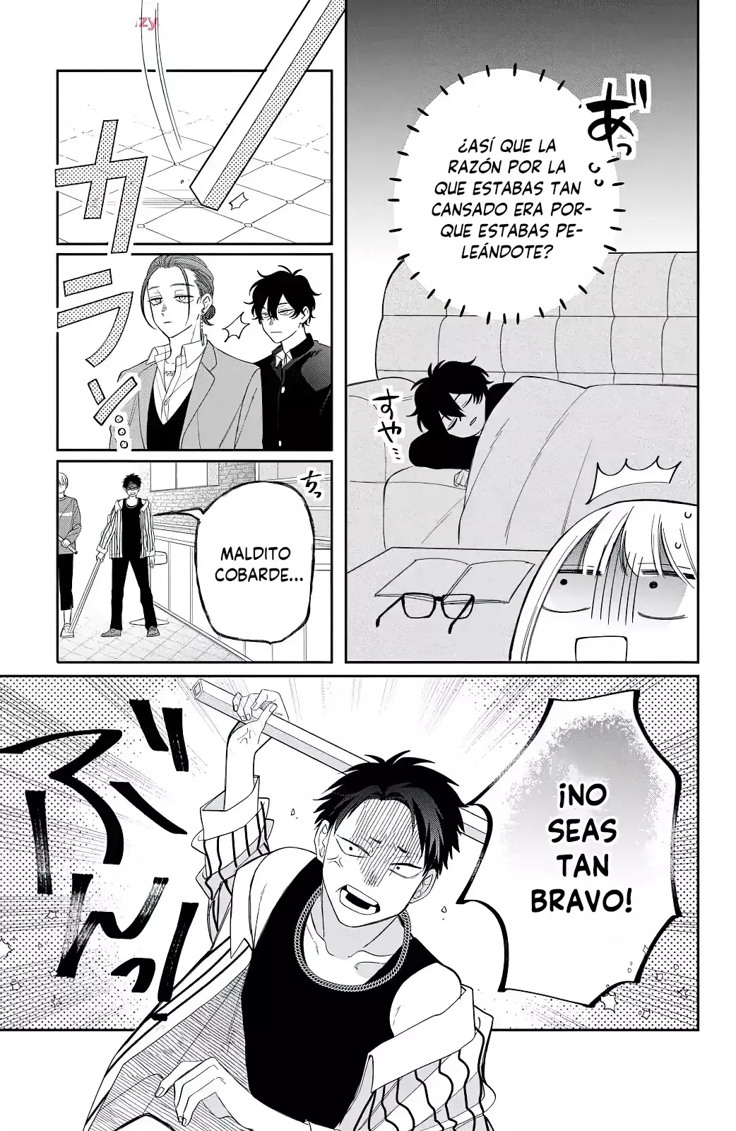 Megane, Tokidoki, Yankee-kun Capitulo 30: Un corazón que cree página 14