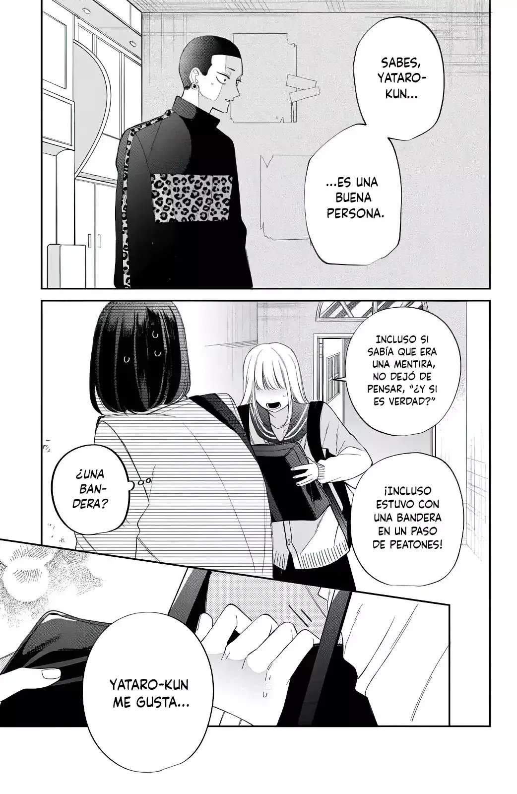 Megane, Tokidoki, Yankee-kun Capitulo 30: Un corazón que cree página 18