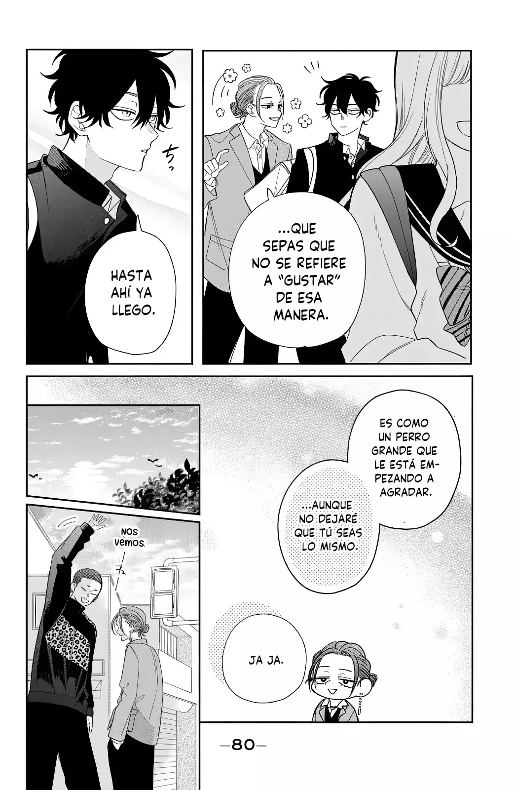Megane, Tokidoki, Yankee-kun Capitulo 30: Un corazón que cree página 35