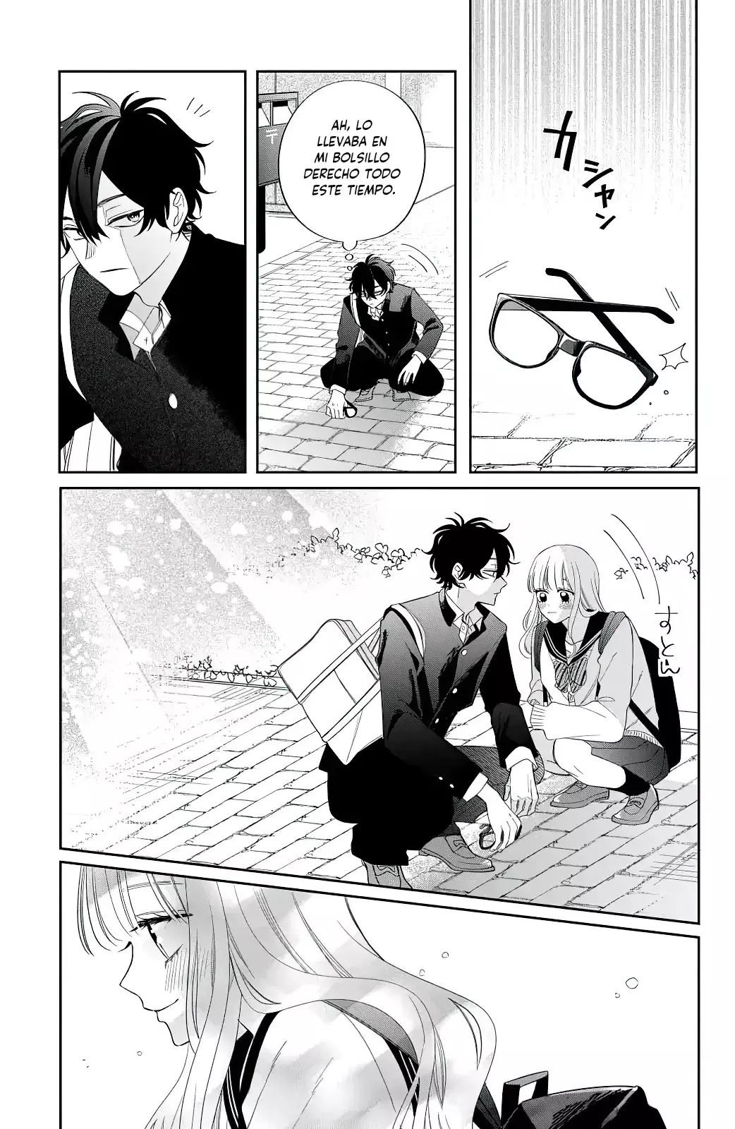 Megane, Tokidoki, Yankee-kun Capitulo 30: Un corazón que cree página 38