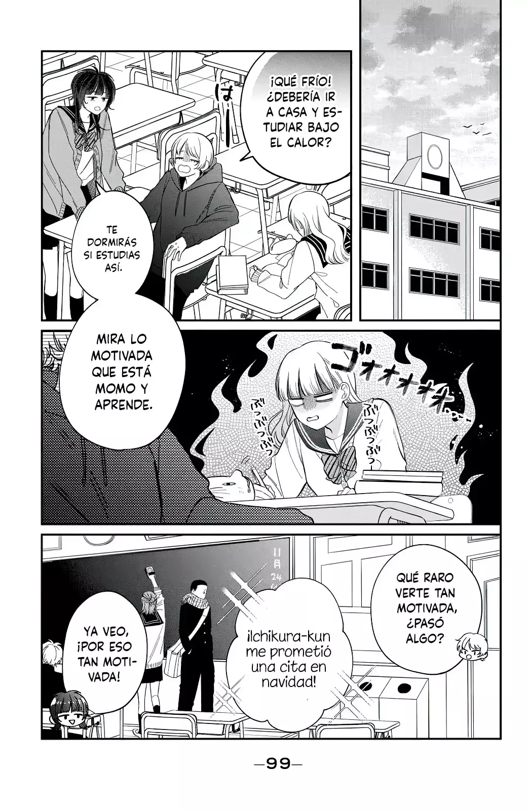 Megane, Tokidoki, Yankee-kun Capitulo 31: La motivación de Momose página 13