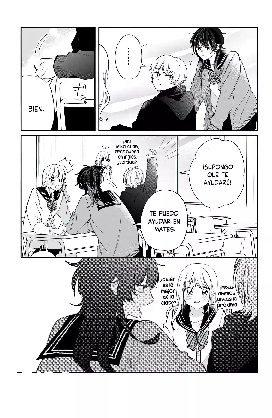 Megane, Tokidoki, Yankee-kun Capitulo 31: La motivación de Momose página 15