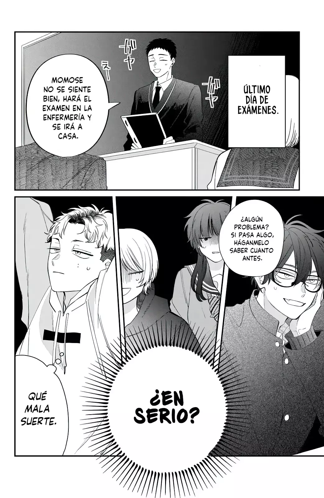 Megane, Tokidoki, Yankee-kun Capitulo 31: La motivación de Momose página 20