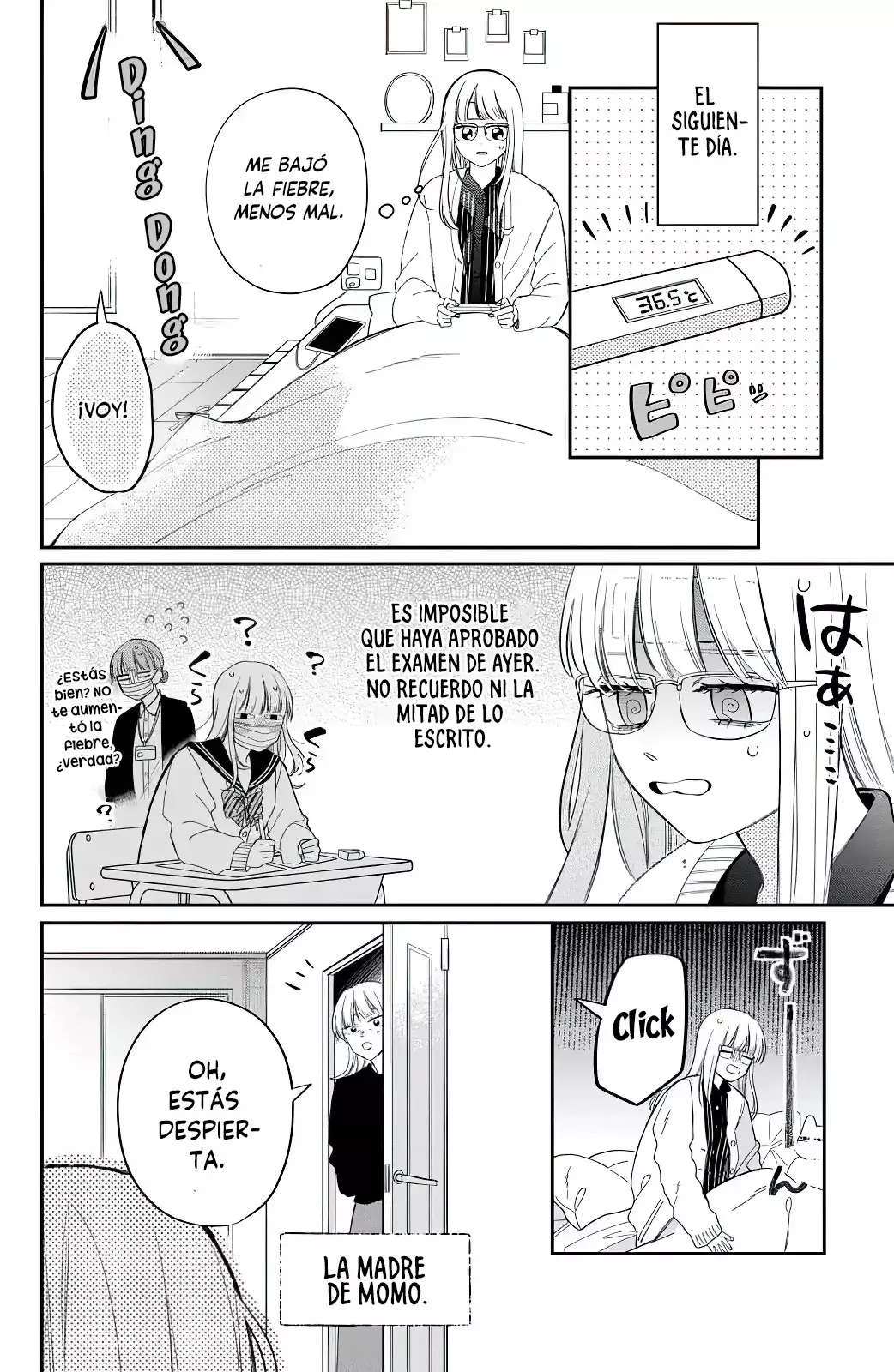 Megane, Tokidoki, Yankee-kun Capitulo 31: La motivación de Momose página 22