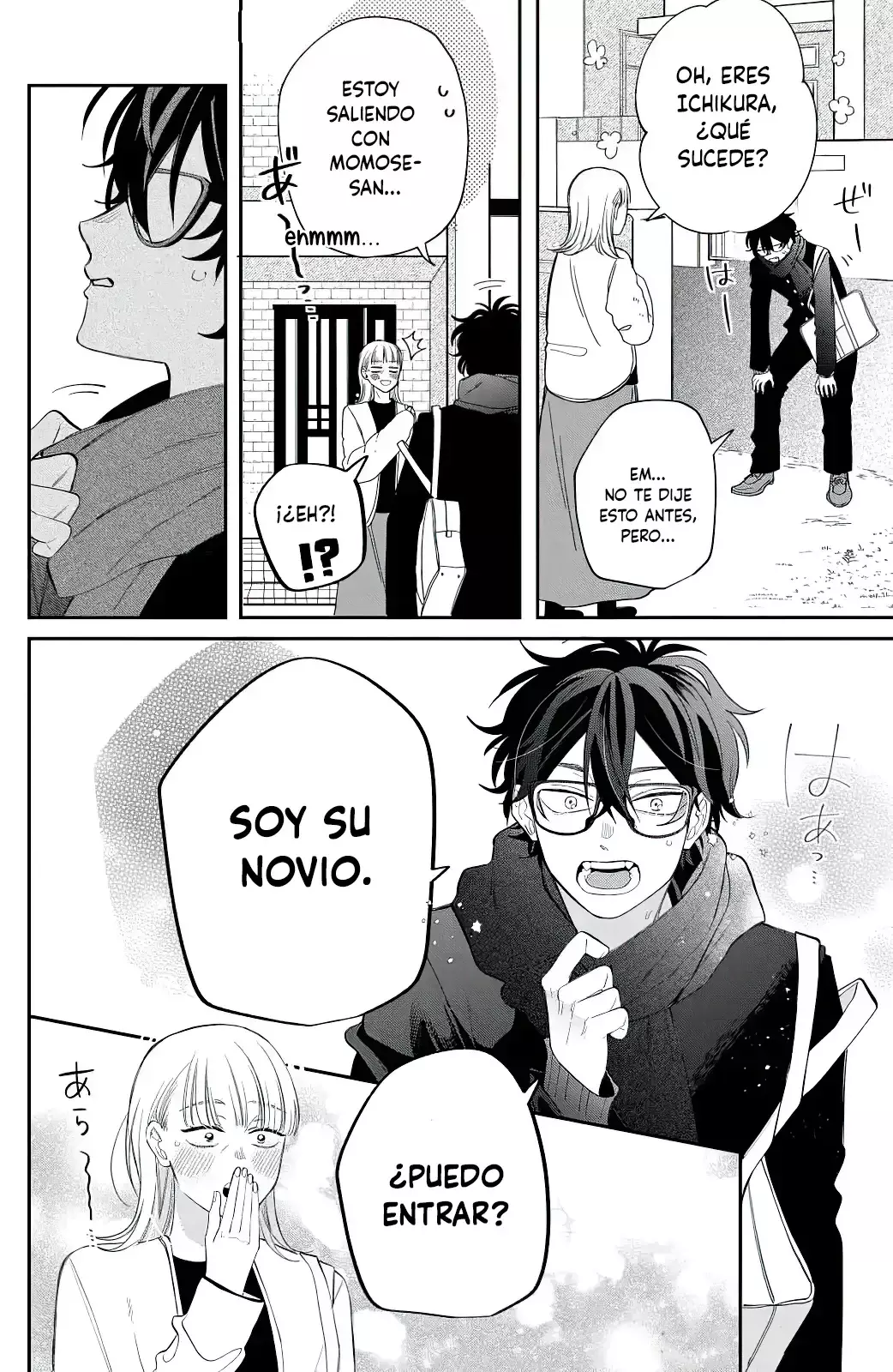 Megane, Tokidoki, Yankee-kun Capitulo 31: La motivación de Momose página 28