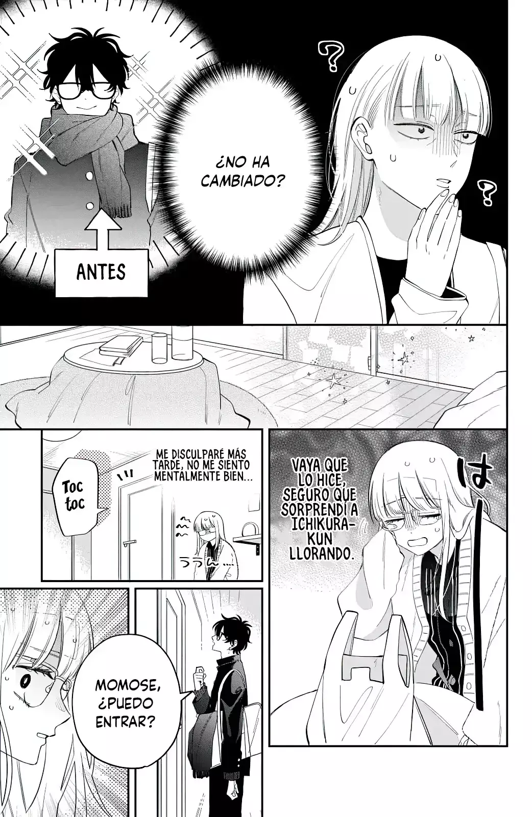 Megane, Tokidoki, Yankee-kun Capitulo 31: La motivación de Momose página 29