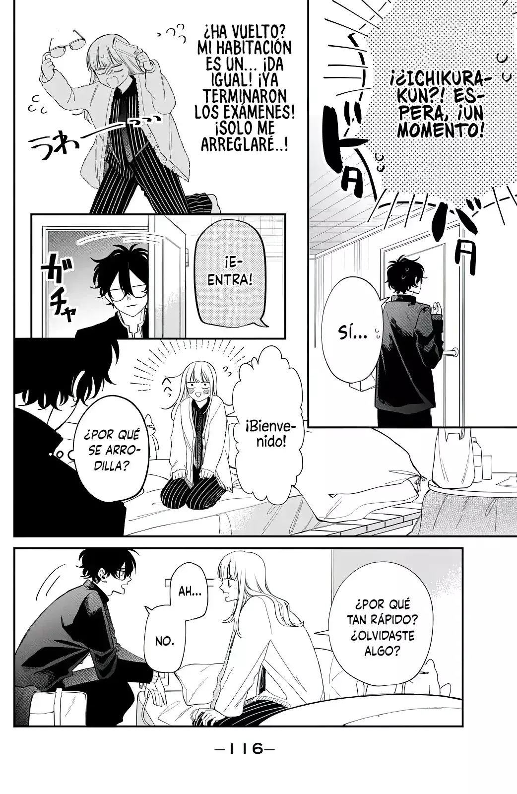 Megane, Tokidoki, Yankee-kun Capitulo 31: La motivación de Momose página 30