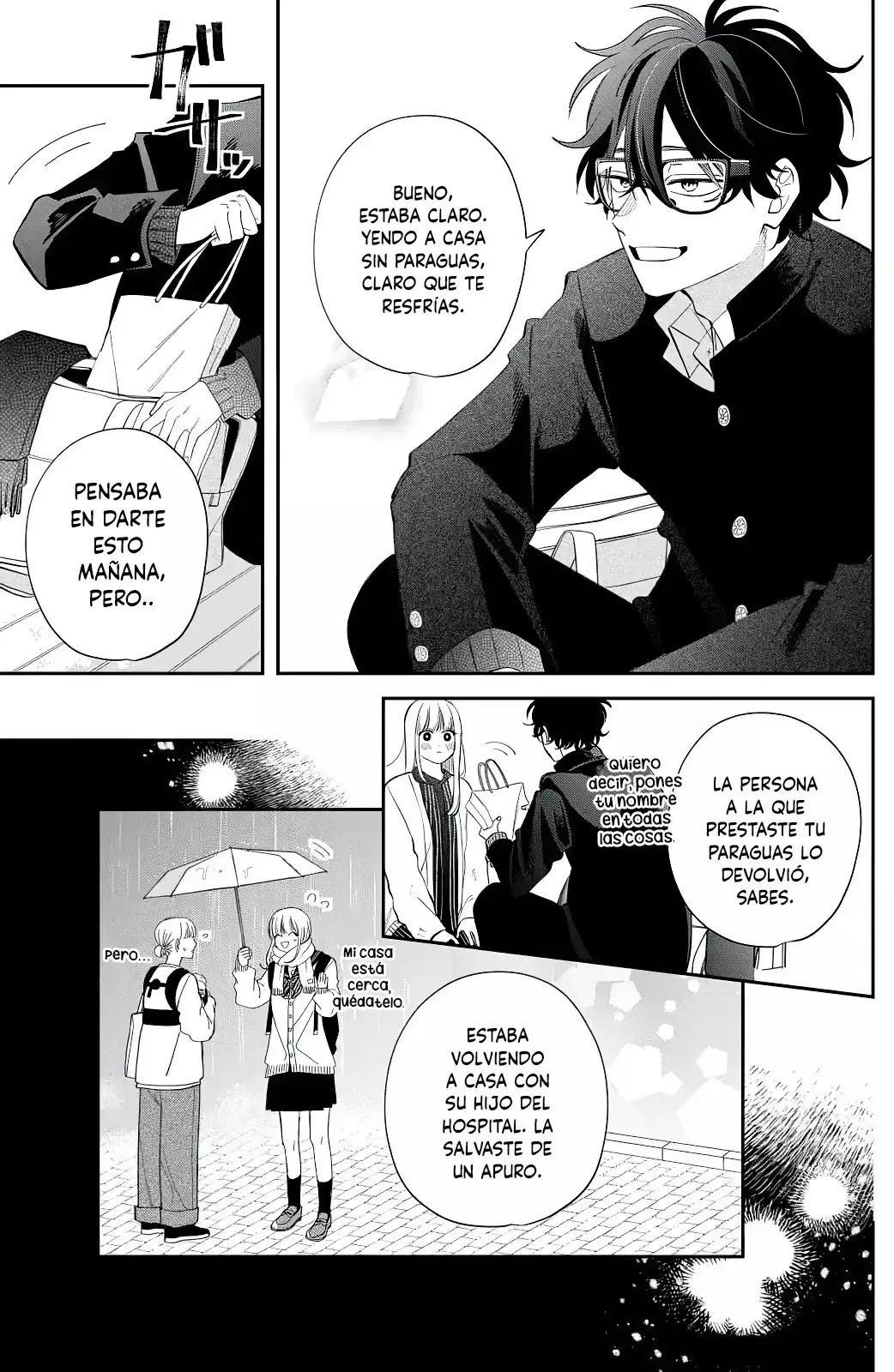 Megane, Tokidoki, Yankee-kun Capitulo 31: La motivación de Momose página 35