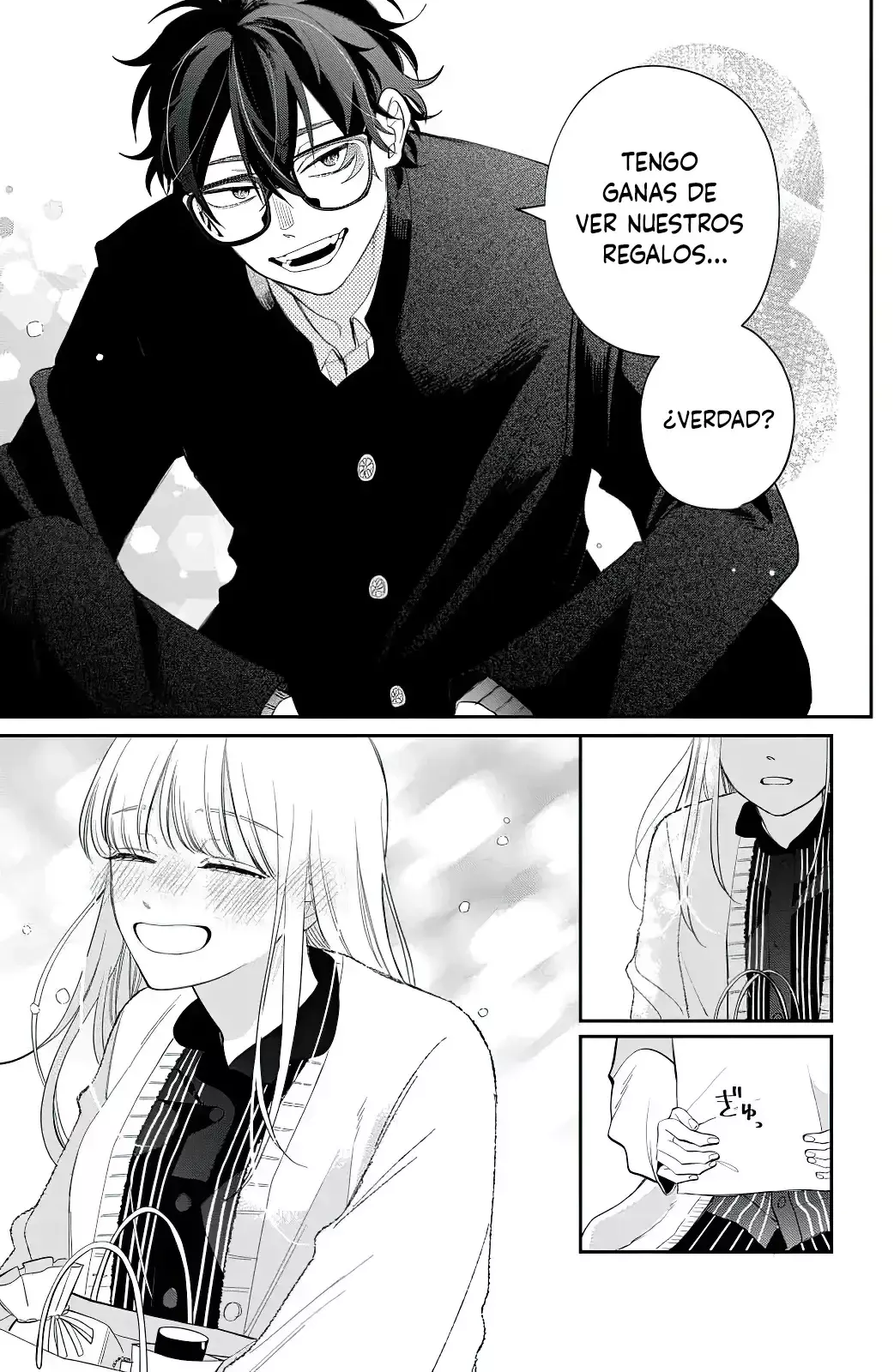 Megane, Tokidoki, Yankee-kun Capitulo 31: La motivación de Momose página 37