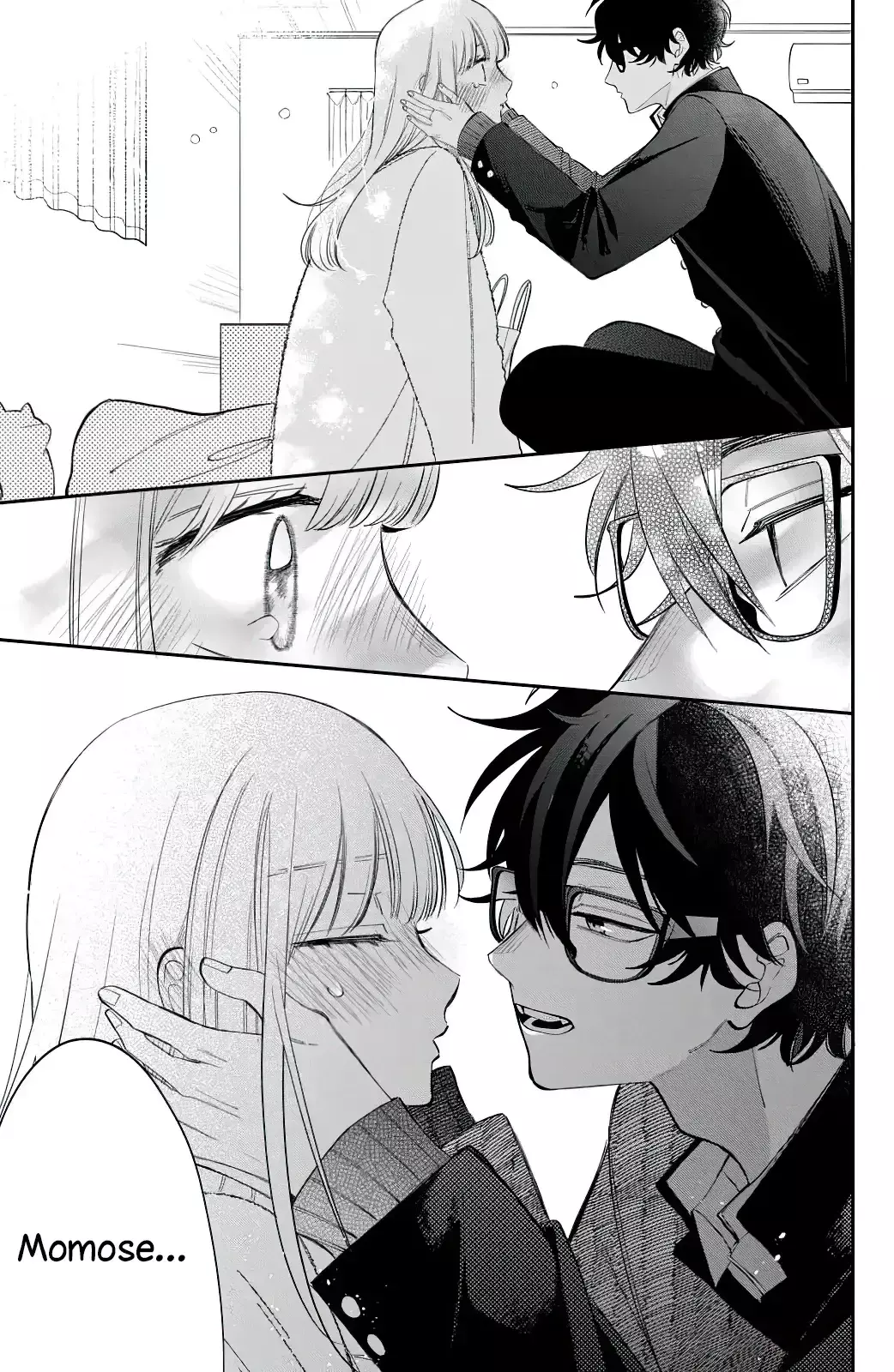 Megane, Tokidoki, Yankee-kun Capitulo 31: La motivación de Momose página 41