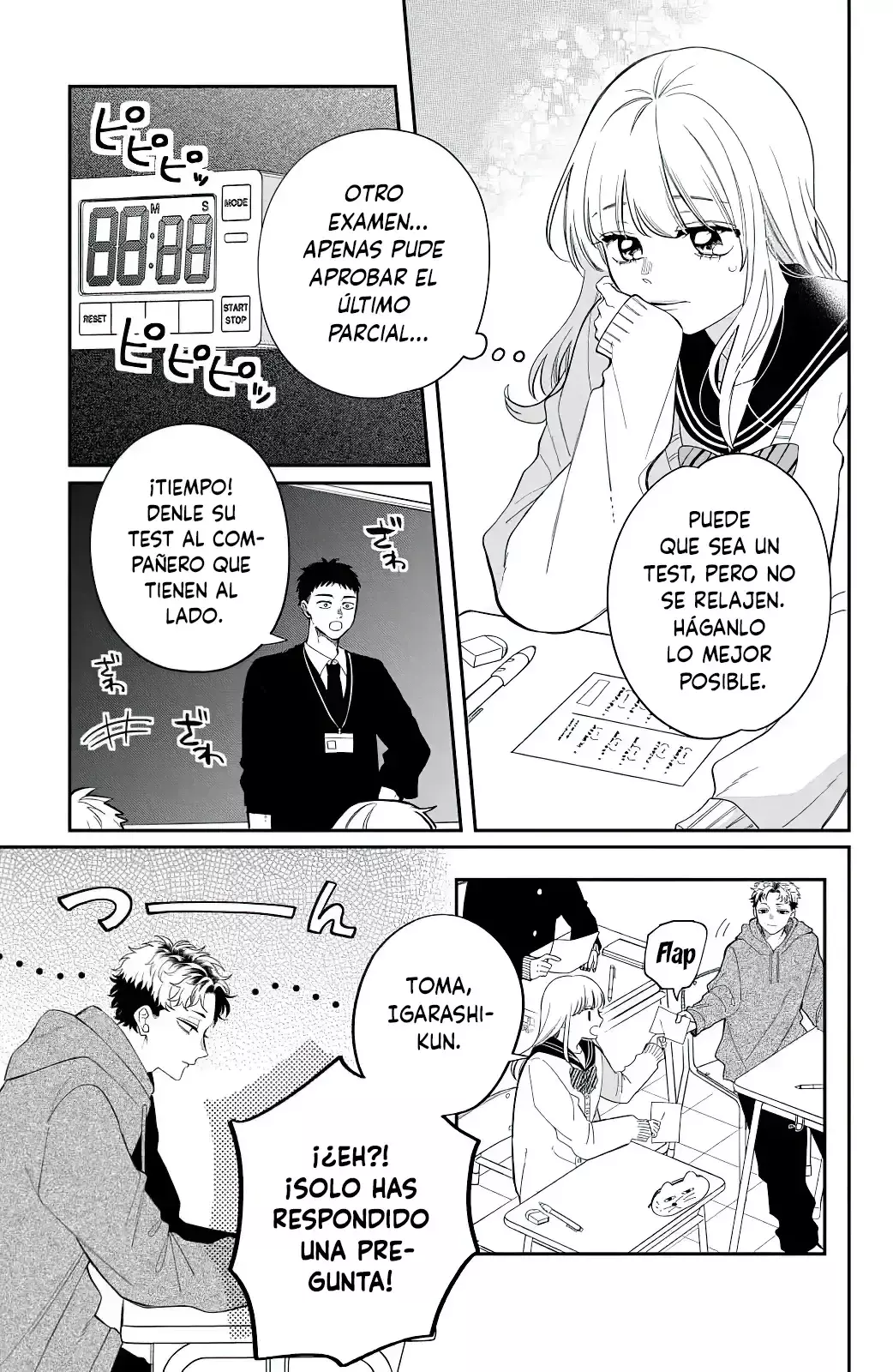 Megane, Tokidoki, Yankee-kun Capitulo 31: La motivación de Momose página 5