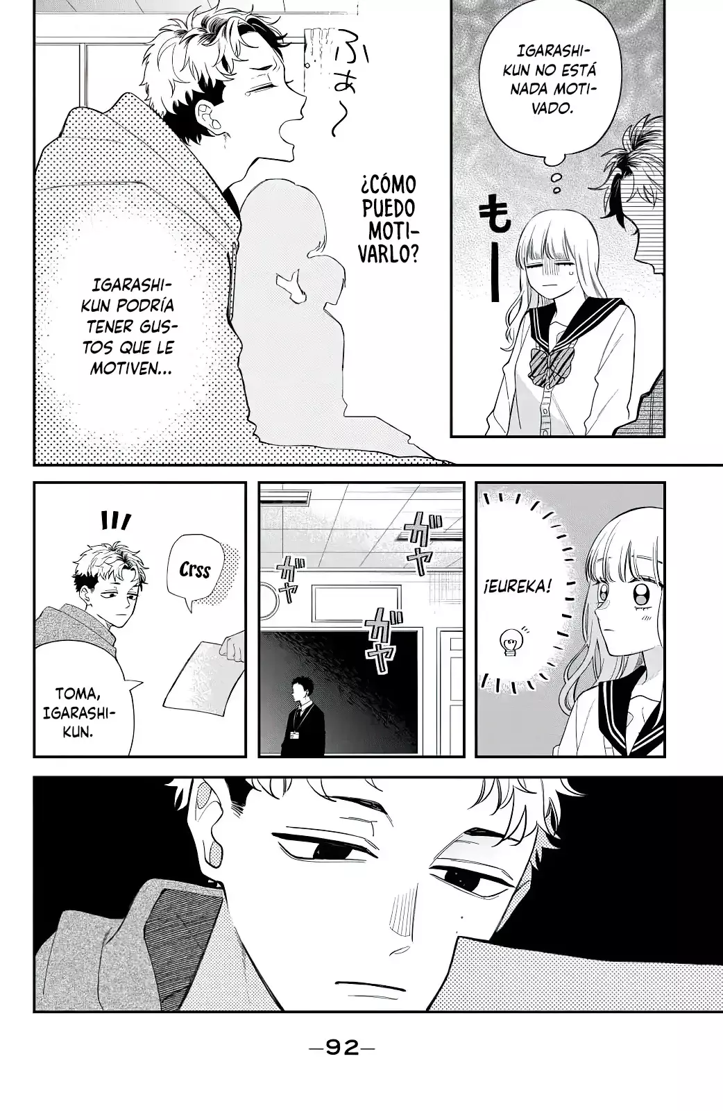 Megane, Tokidoki, Yankee-kun Capitulo 31: La motivación de Momose página 6