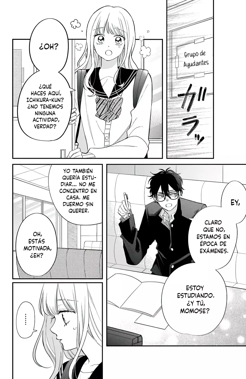 Megane, Tokidoki, Yankee-kun Capitulo 31: La motivación de Momose página 8