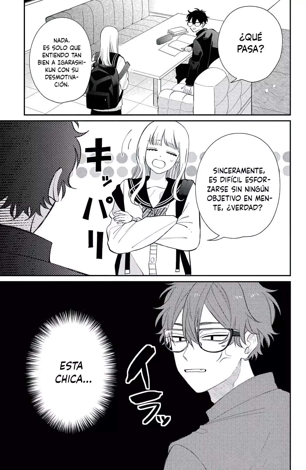 Megane, Tokidoki, Yankee-kun Capitulo 31: La motivación de Momose página 9