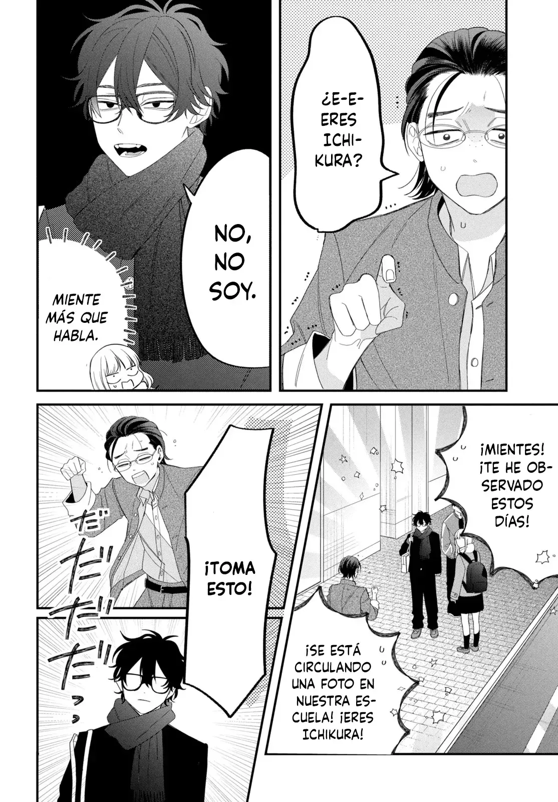 Megane, Tokidoki, Yankee-kun Capitulo 32: Se busca: Ichikura página 18
