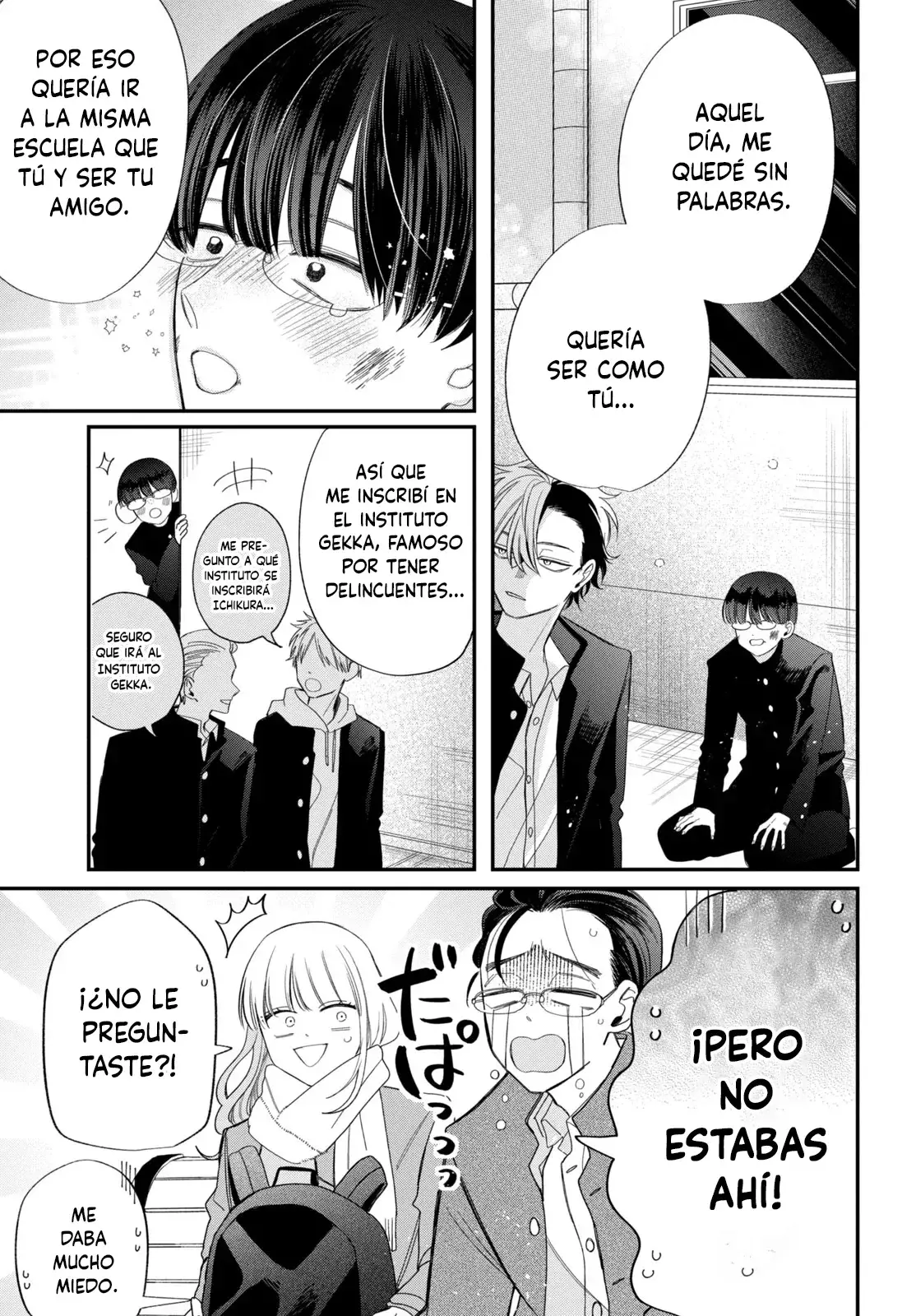 Megane, Tokidoki, Yankee-kun Capitulo 32: Se busca: Ichikura página 21