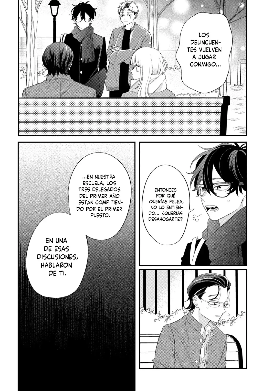 Megane, Tokidoki, Yankee-kun Capitulo 32: Se busca: Ichikura página 22