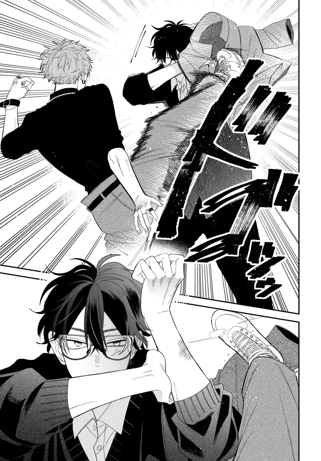 Megane, Tokidoki, Yankee-kun Capitulo 33: Secundaria Gekka 1-A página 15