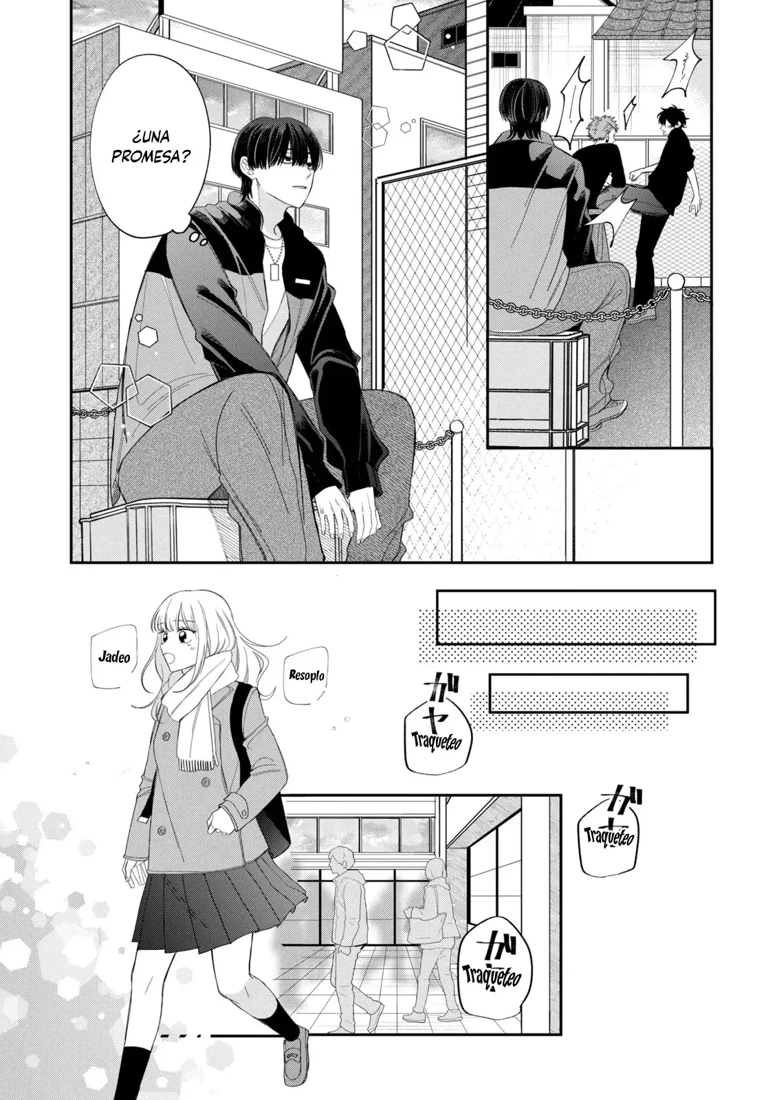 Megane, Tokidoki, Yankee-kun Capitulo 33: Secundaria Gekka 1-A página 17