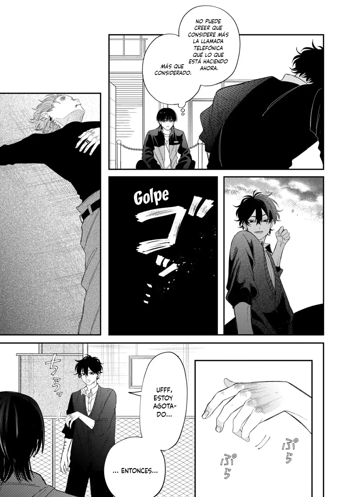 Megane, Tokidoki, Yankee-kun Capitulo 33: Secundaria Gekka 1-A página 21