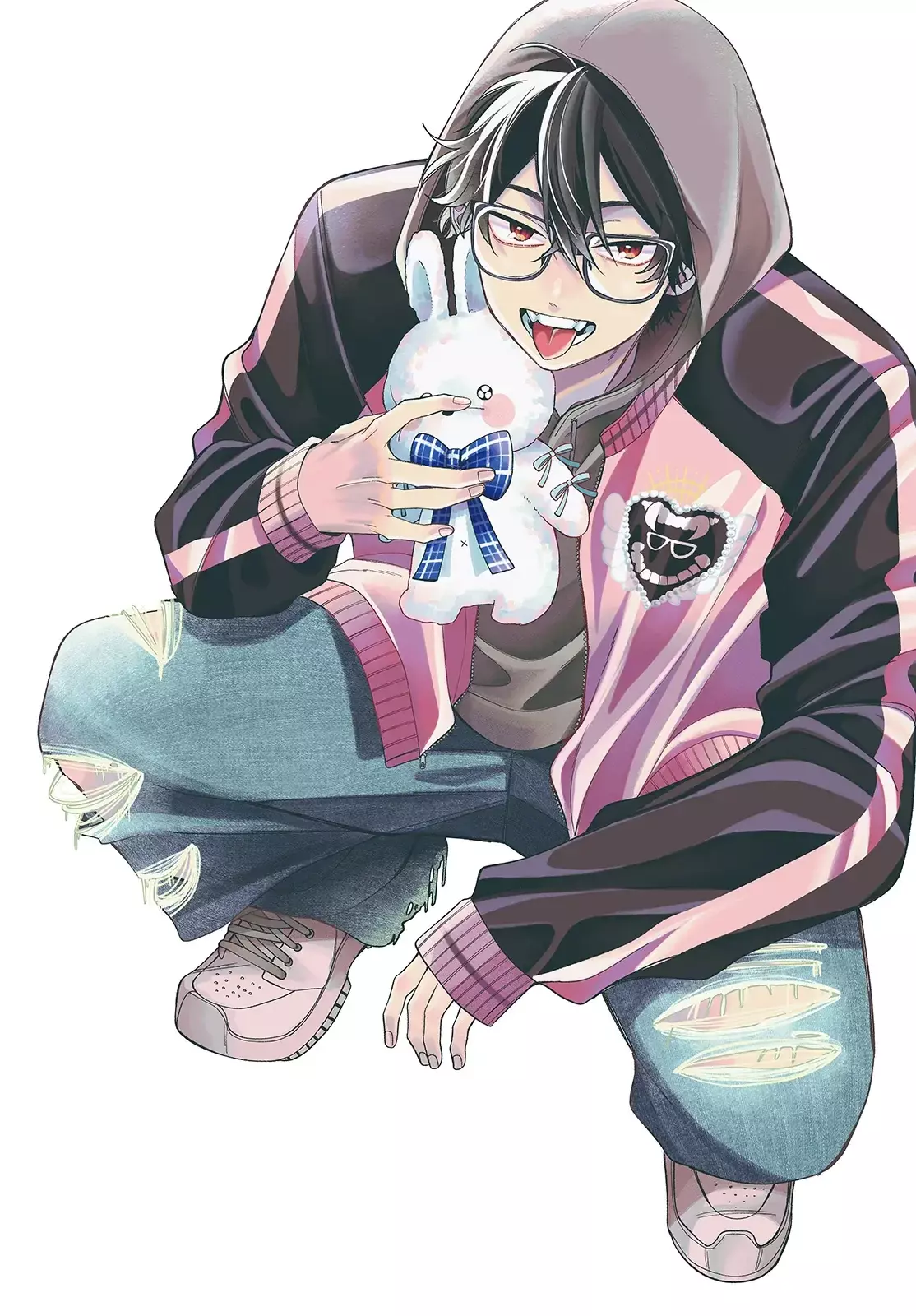 Megane, Tokidoki, Yankee-kun Capitulo 33: Secundaria Gekka 1-A página 3