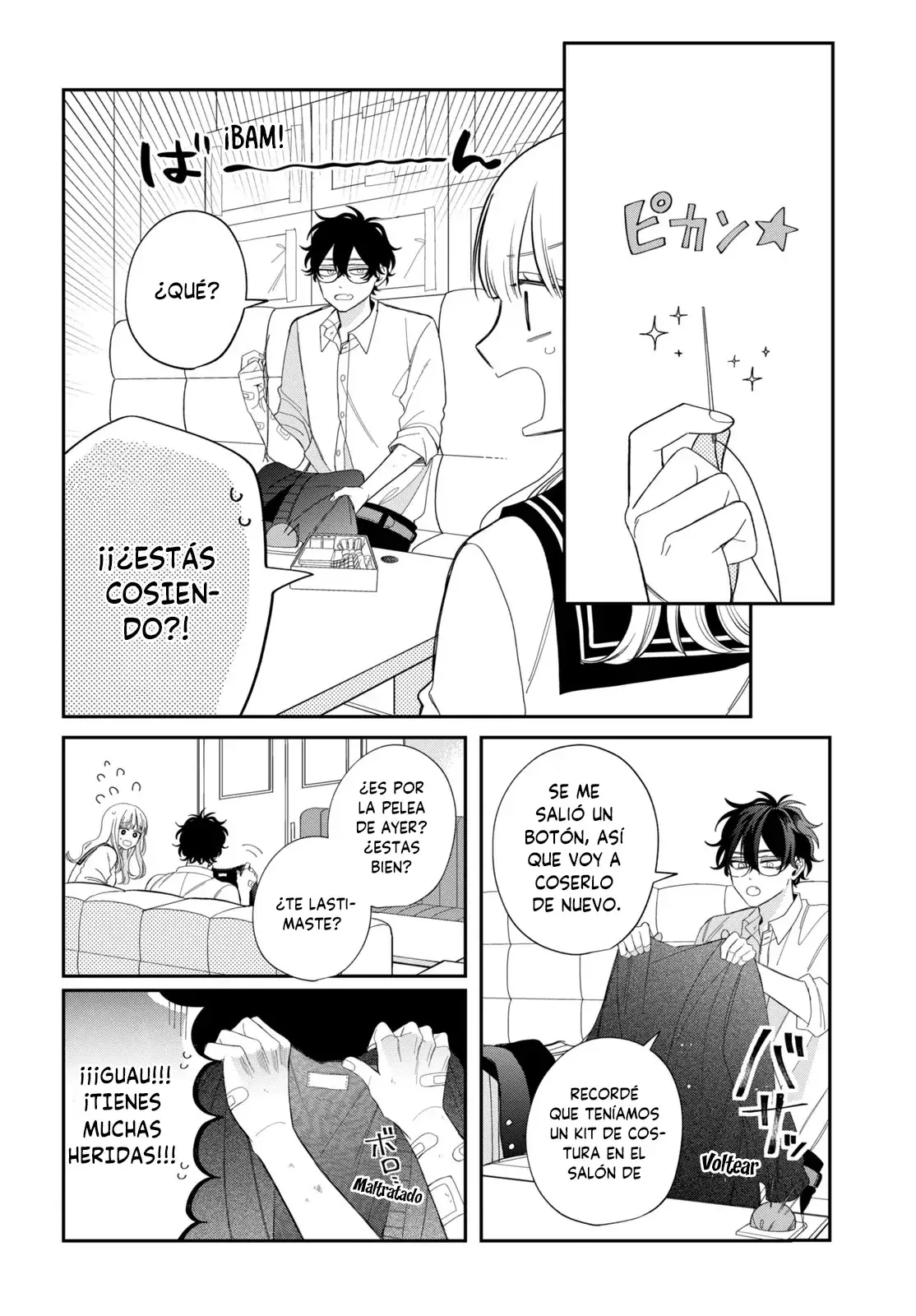 Megane, Tokidoki, Yankee-kun Capitulo 33: Secundaria Gekka 1-A página 30