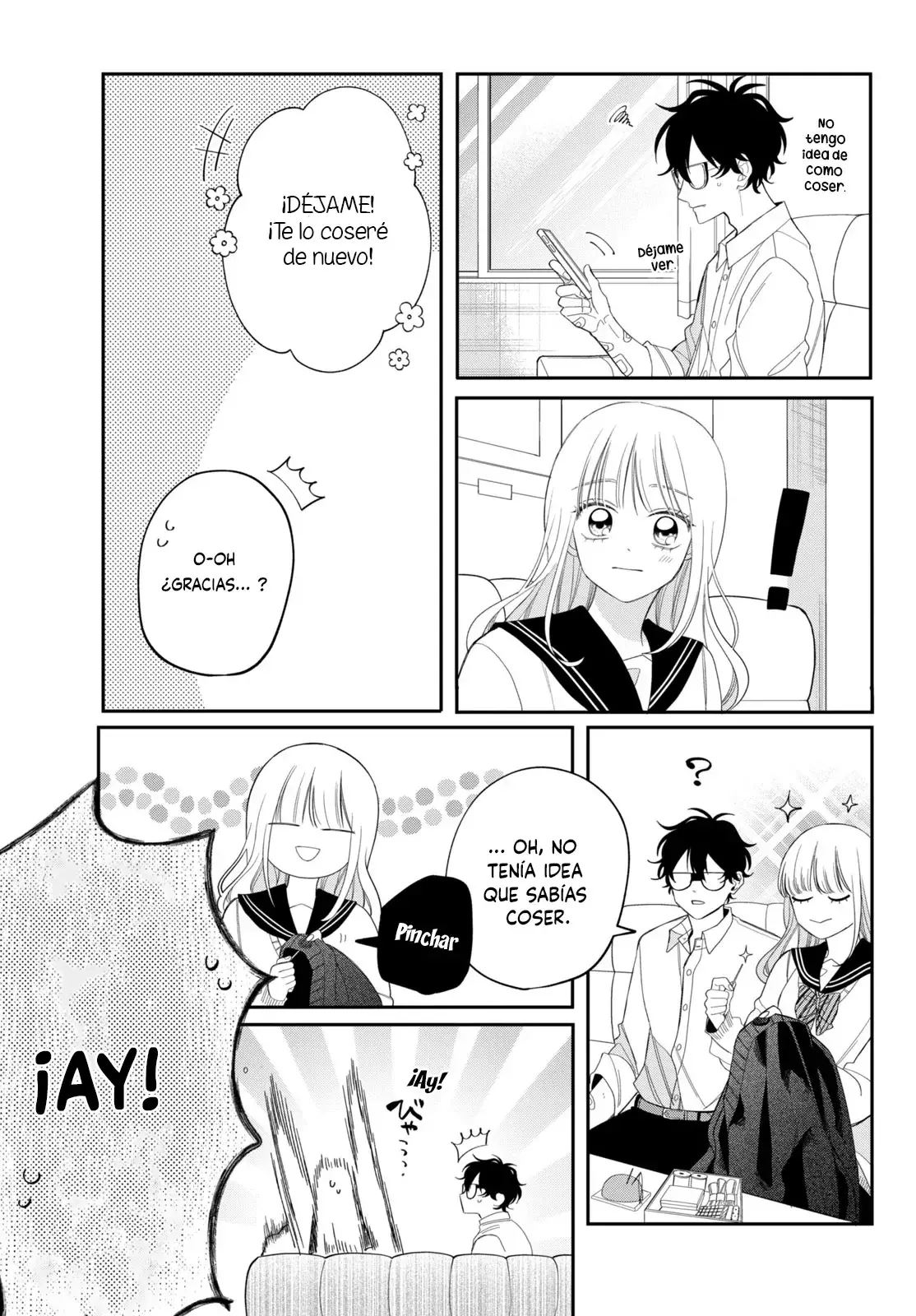 Megane, Tokidoki, Yankee-kun Capitulo 33: Secundaria Gekka 1-A página 33