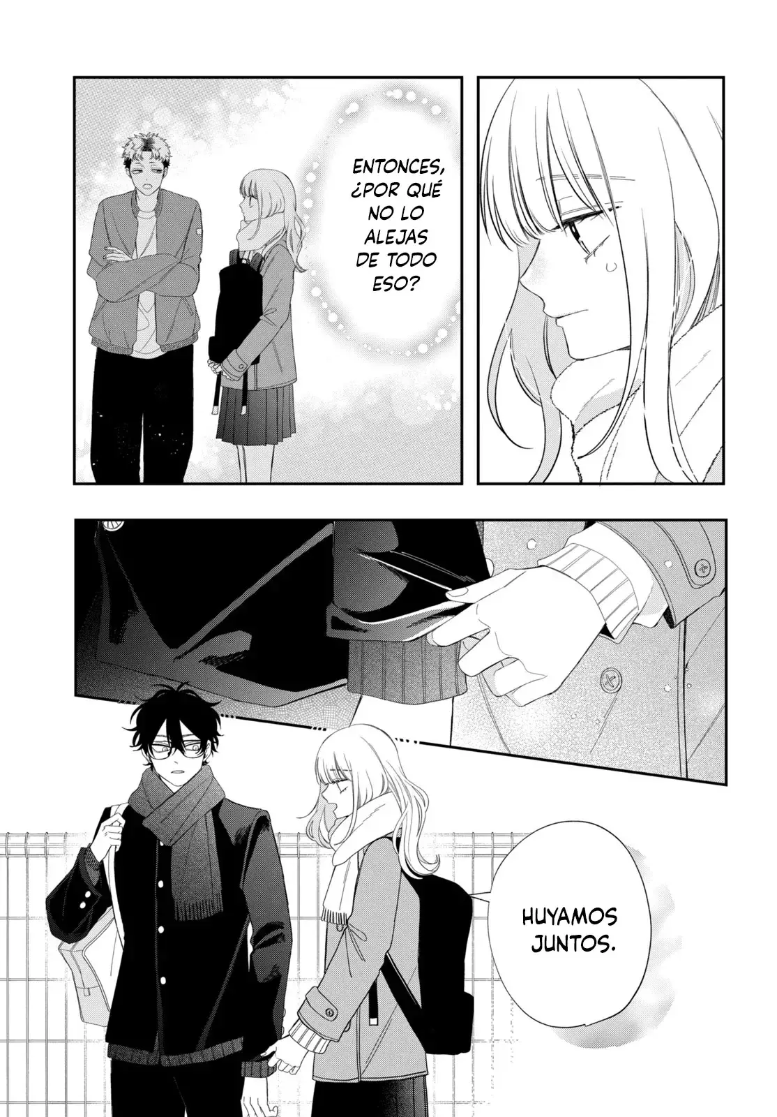 Megane, Tokidoki, Yankee-kun Capitulo 33: Secundaria Gekka 1-A página 7