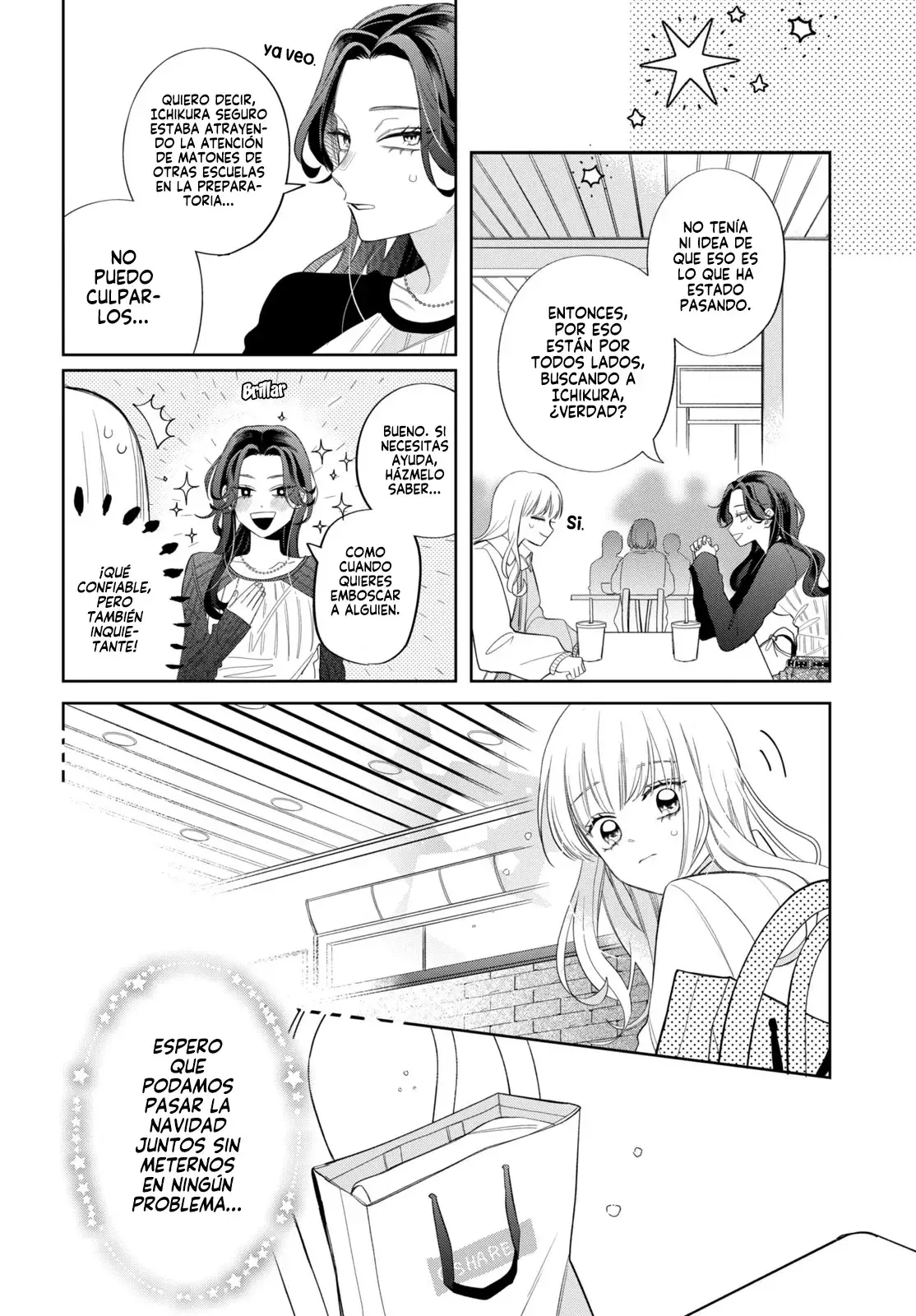 Megane, Tokidoki, Yankee-kun Capitulo 34: Secundaria Gekka 1-B página 12