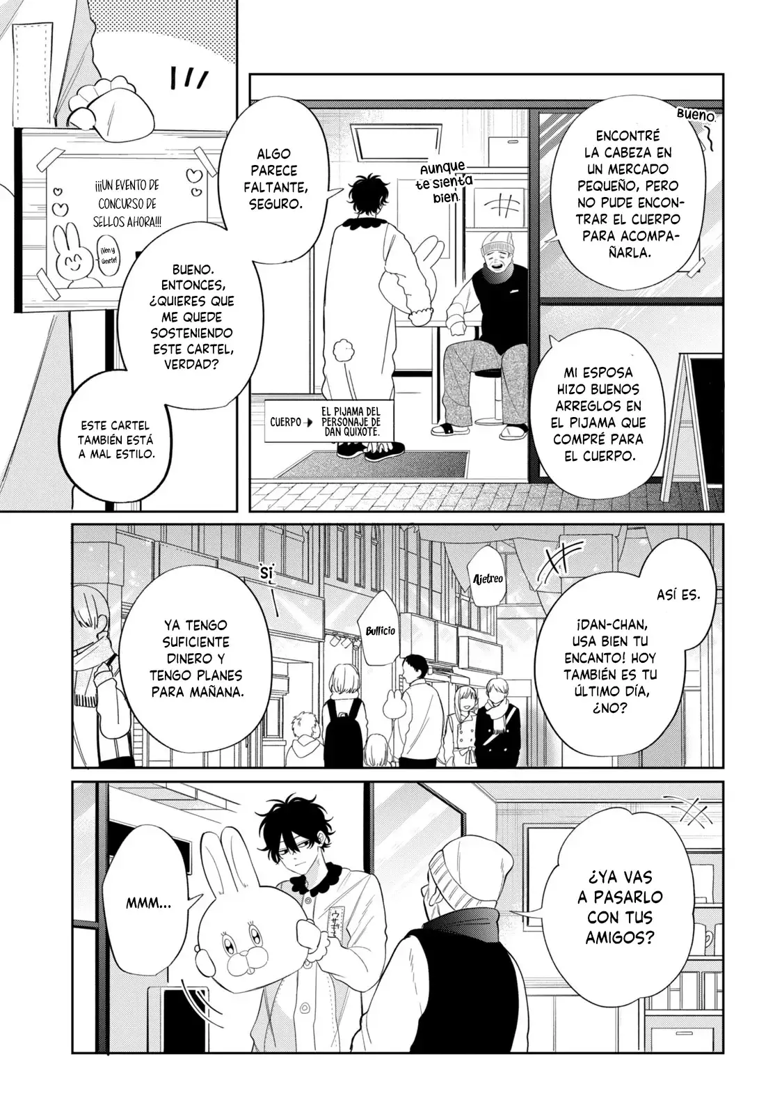 Megane, Tokidoki, Yankee-kun Capitulo 34: Secundaria Gekka 1-B página 15