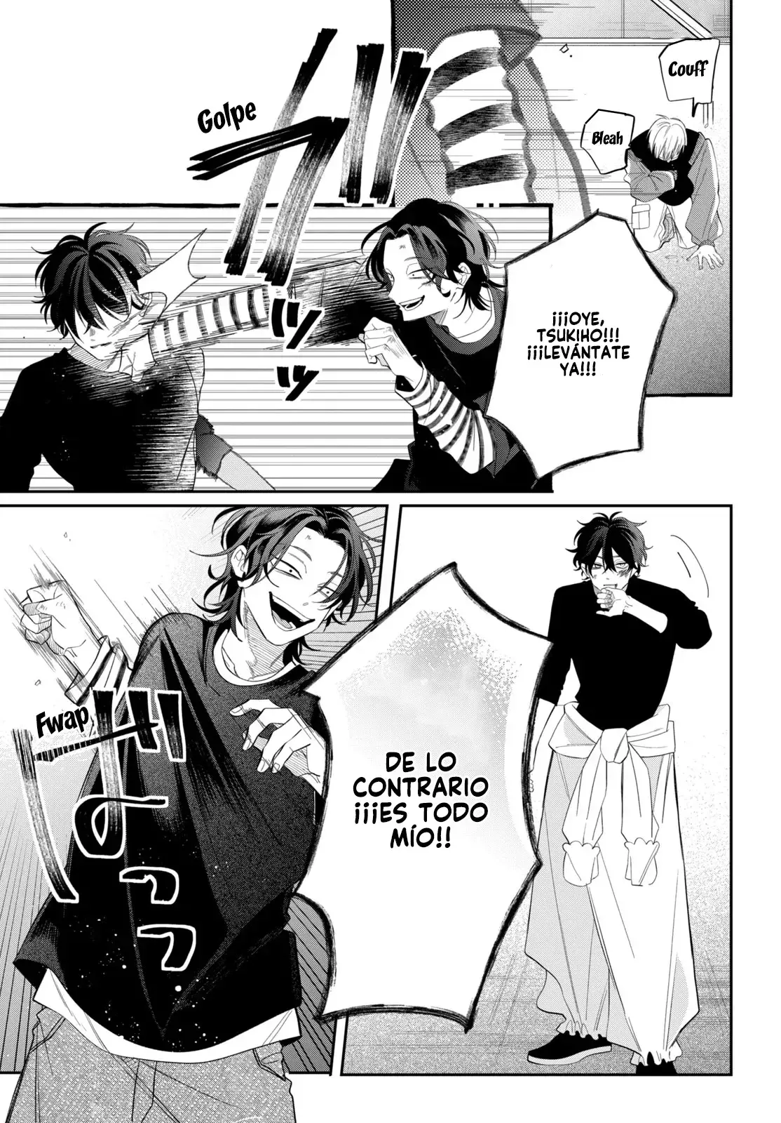Megane, Tokidoki, Yankee-kun Capitulo 34: Secundaria Gekka 1-B página 25