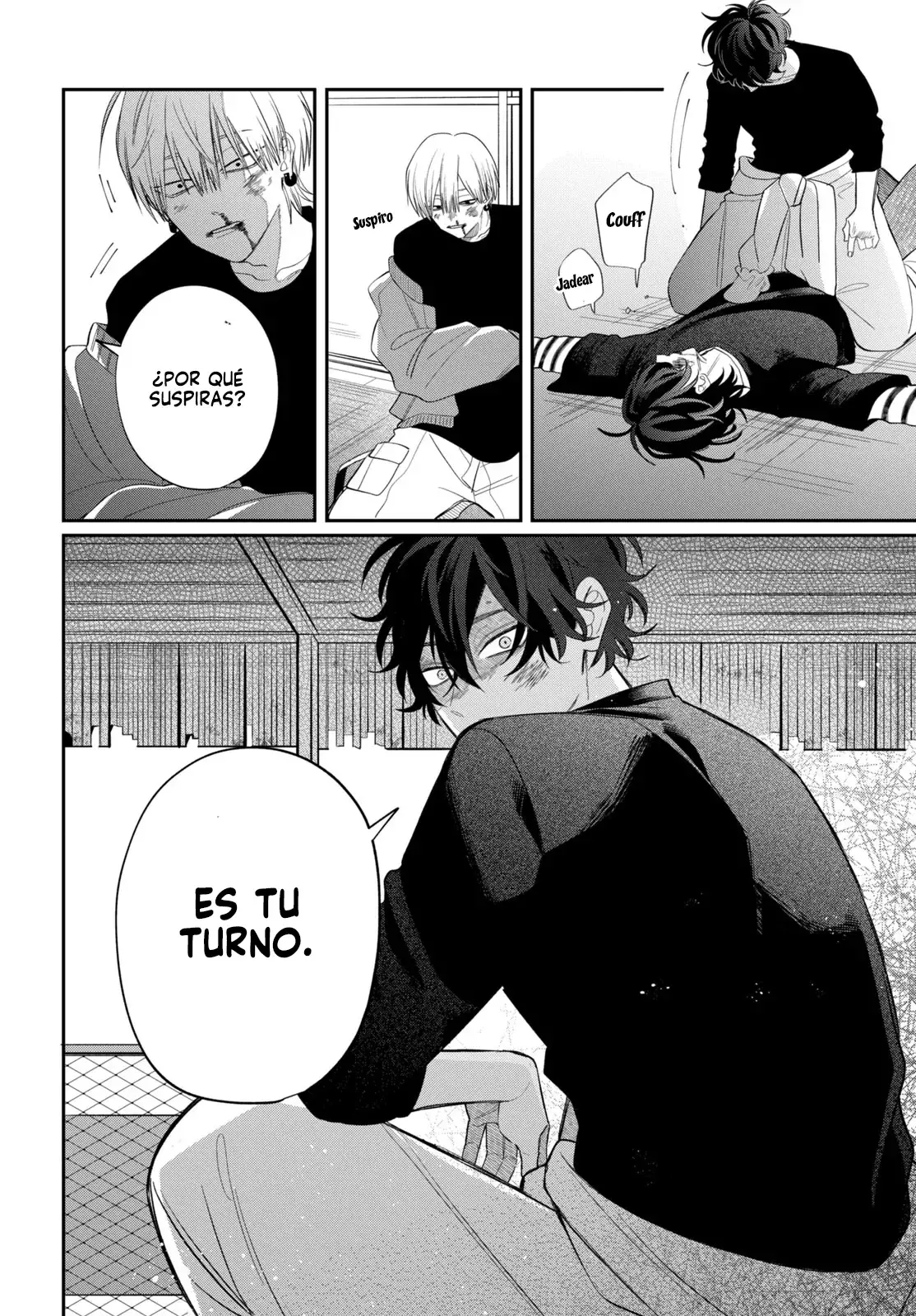 Megane, Tokidoki, Yankee-kun Capitulo 34: Secundaria Gekka 1-B página 28