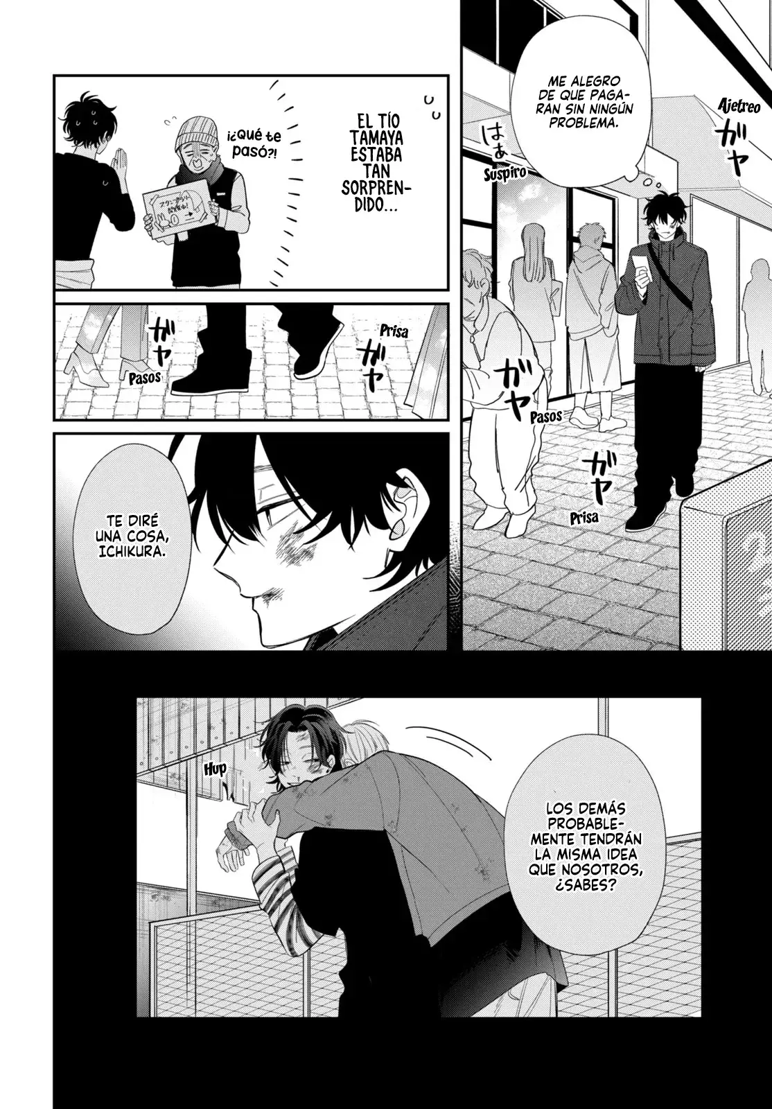 Megane, Tokidoki, Yankee-kun Capitulo 34: Secundaria Gekka 1-B página 30