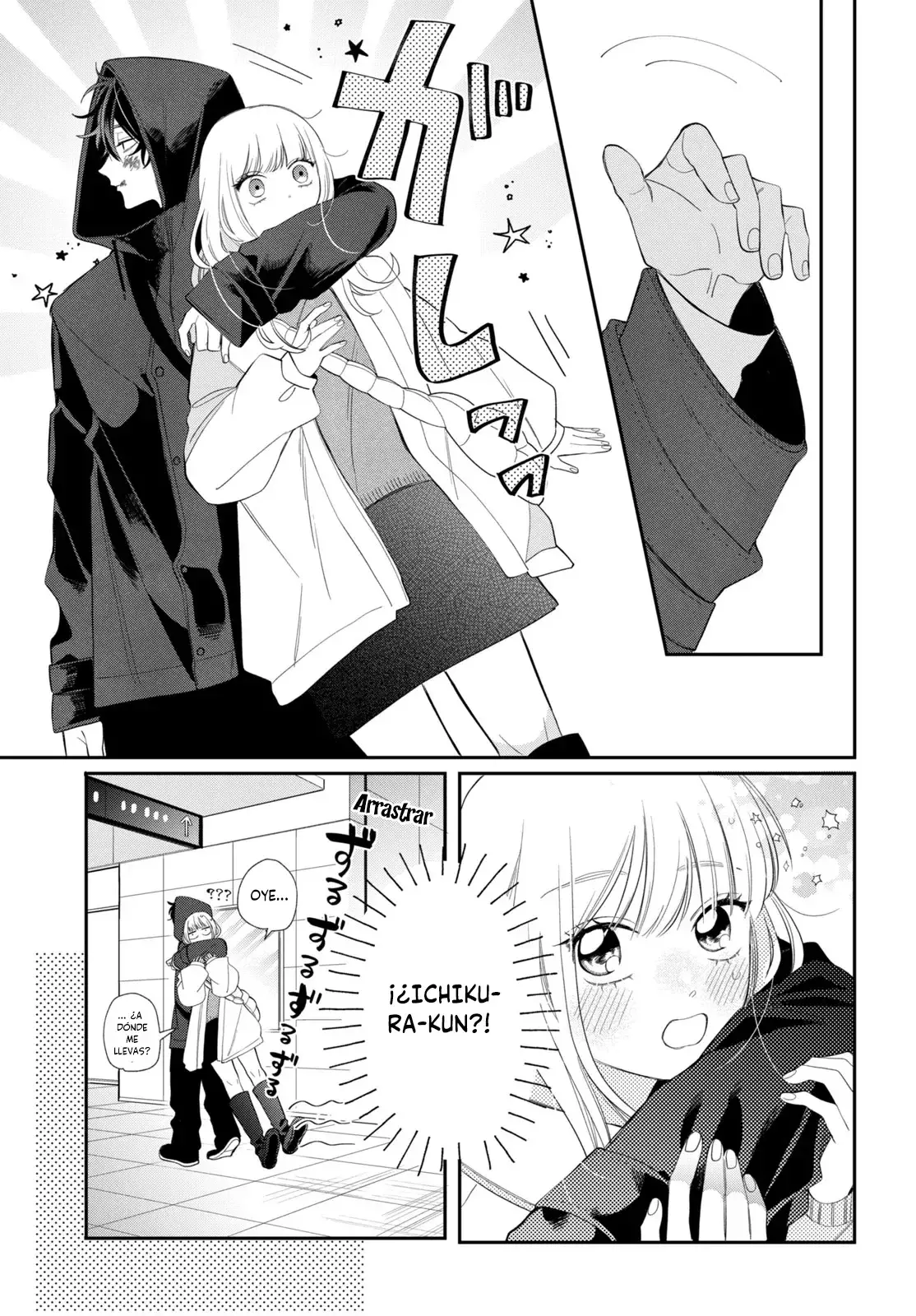 Megane, Tokidoki, Yankee-kun Capitulo 34: Secundaria Gekka 1-B página 35