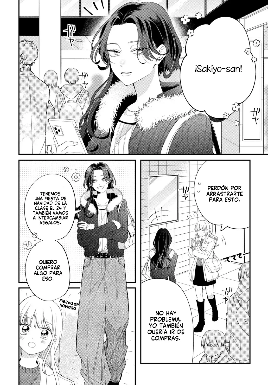 Megane, Tokidoki, Yankee-kun Capitulo 34: Secundaria Gekka 1-B página 6