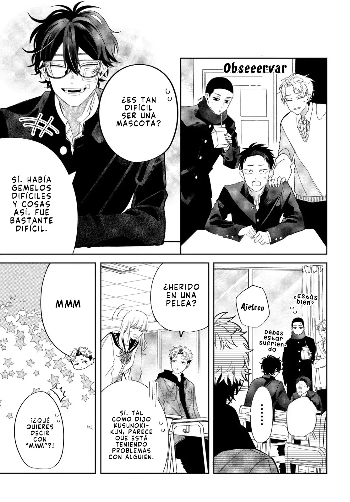 Megane, Tokidoki, Yankee-kun Capitulo 35: Un secreto. página 13