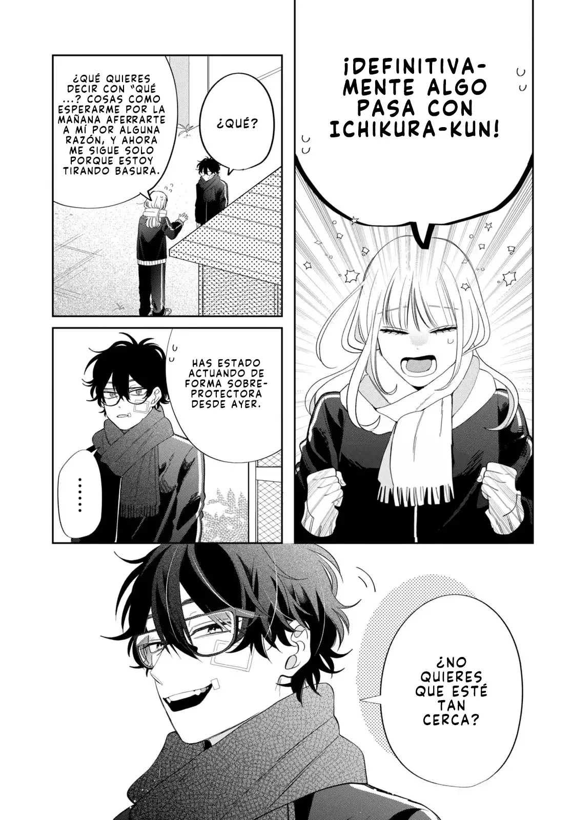 Megane, Tokidoki, Yankee-kun Capitulo 35: Un secreto. página 19