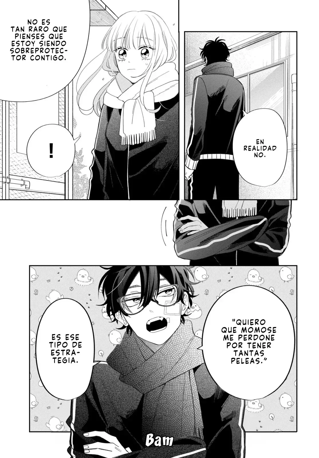 Megane, Tokidoki, Yankee-kun Capitulo 35: Un secreto. página 25