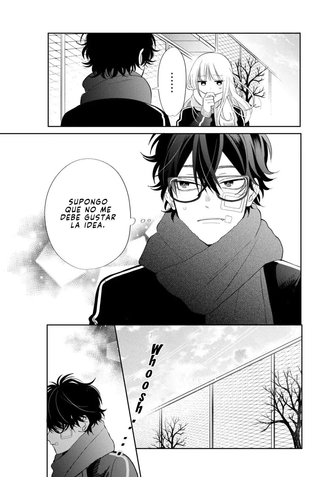 Megane, Tokidoki, Yankee-kun Capitulo 35: Un secreto. página 28