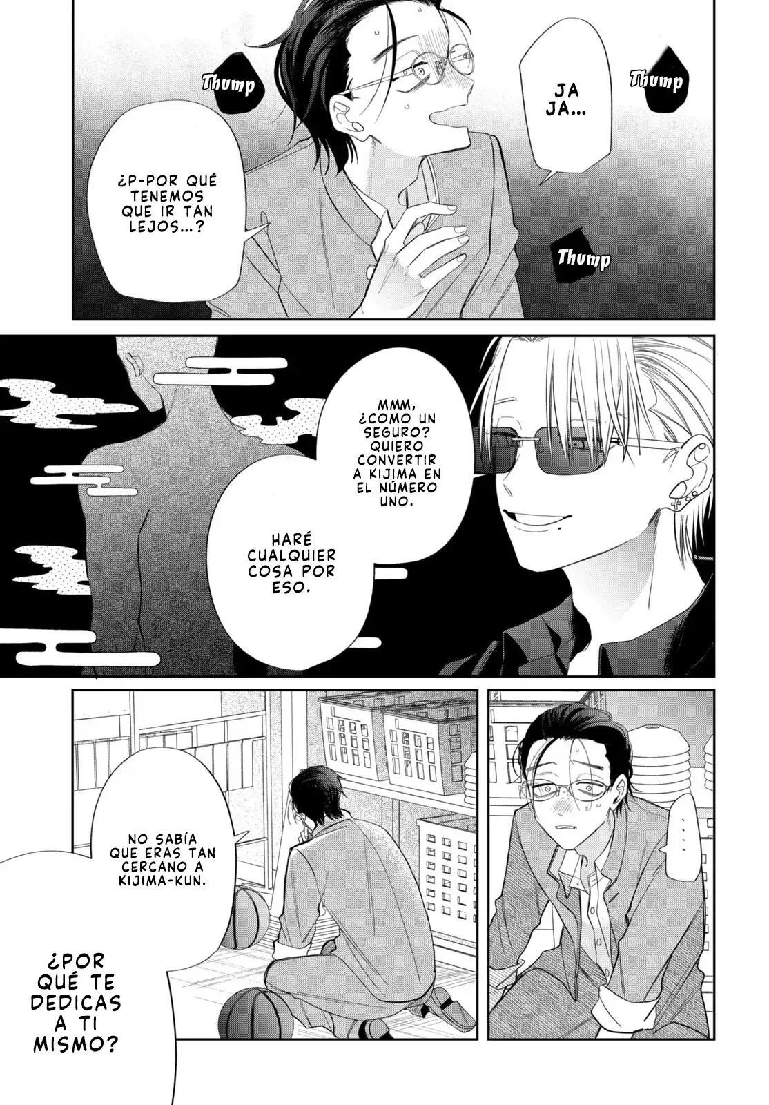 Megane, Tokidoki, Yankee-kun Capitulo 35: Un secreto. página 35