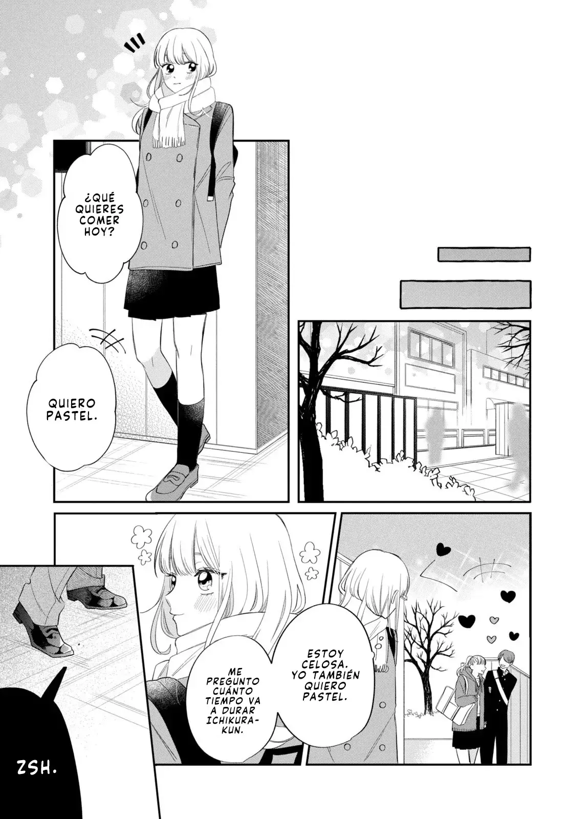 Megane, Tokidoki, Yankee-kun Capitulo 36: Momose y Kusunoki-kun página 10