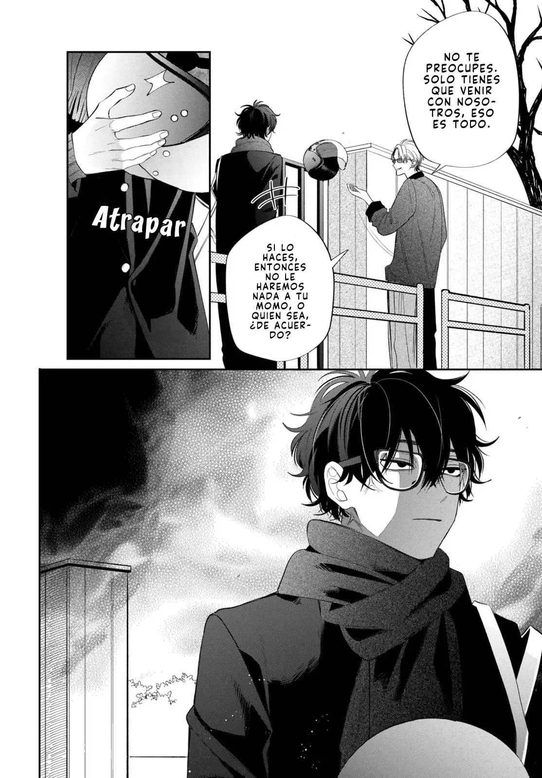 Megane, Tokidoki, Yankee-kun Capitulo 36: Momose y Kusunoki-kun página 17